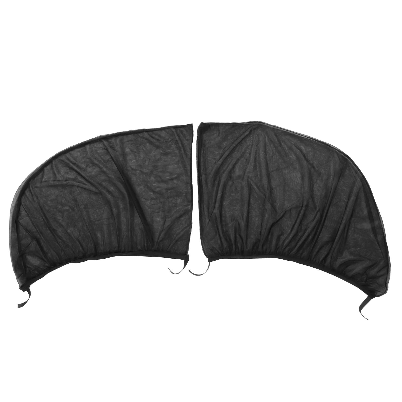 2Pcs Car Sun Shade UV Protection Anti Mosquito Car Rear Side Window Mesh Screens(For Sedan ) - Image 2