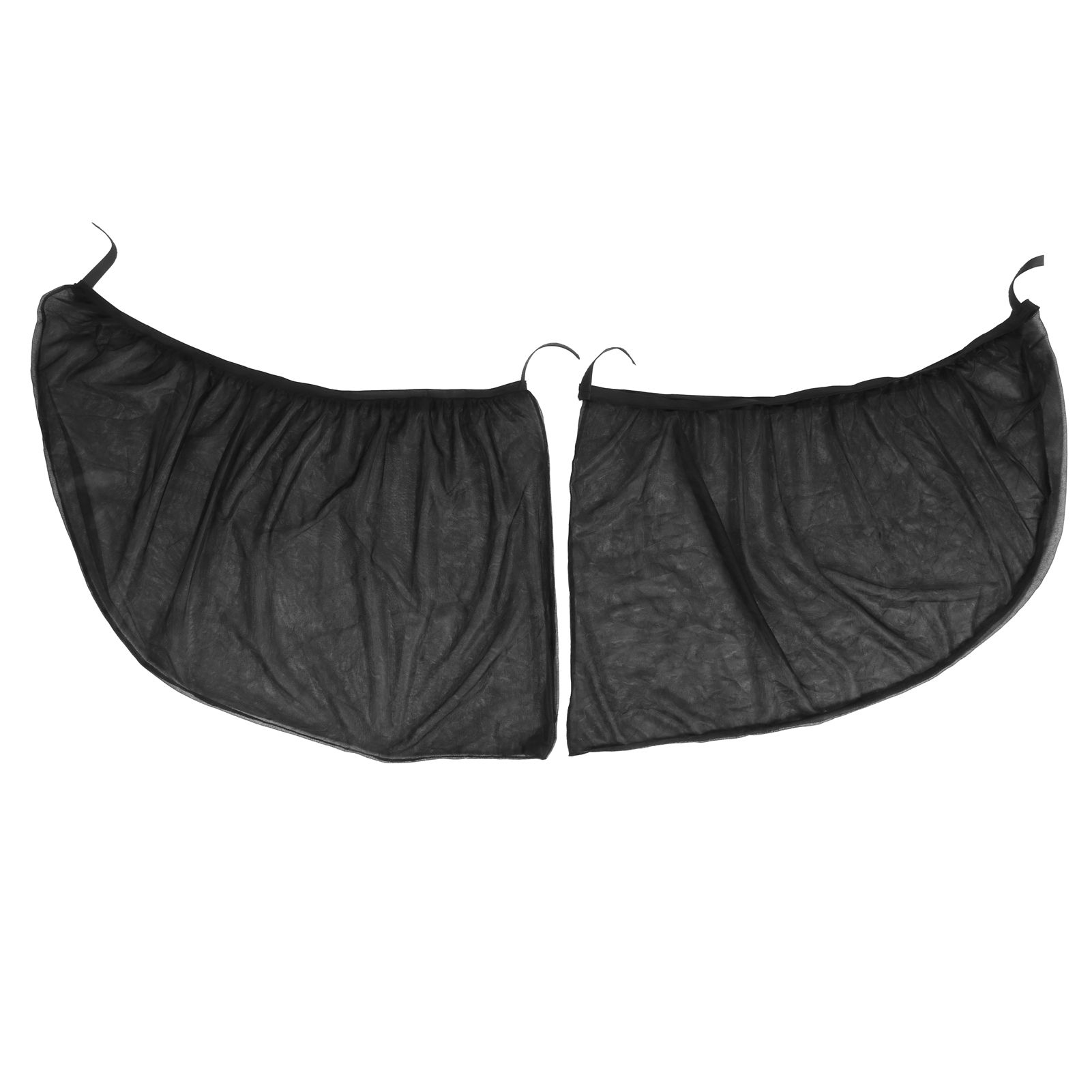 2Pcs Car Sun Shade UV Protection Anti Mosquito Car Rear Side Window Mesh Screens(For Sedan ) - Image 3