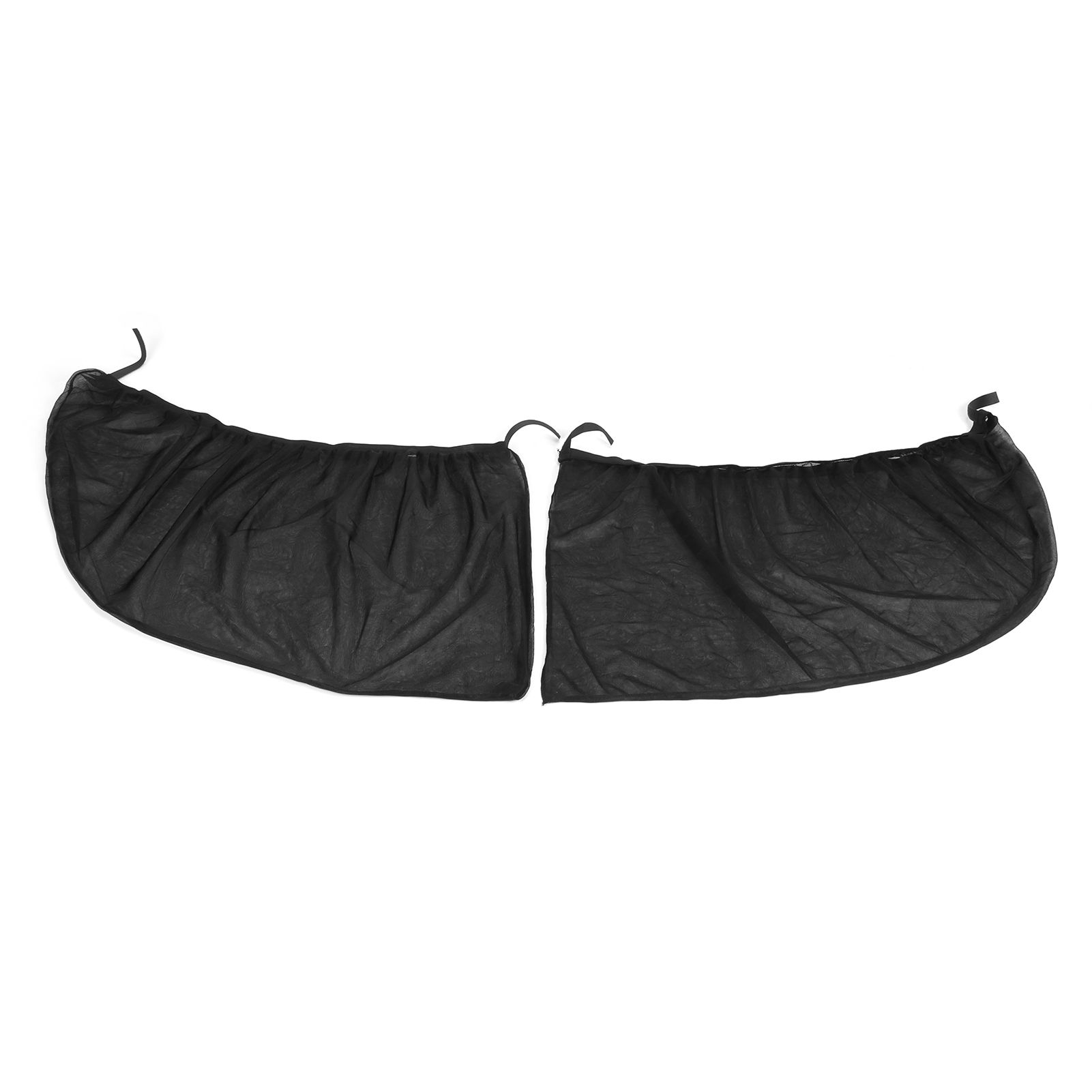 2Pcs Car Sun Shade UV Protection Anti Mosquito Car Rear Side Window Mesh Screens(For Sedan ) - Image 4