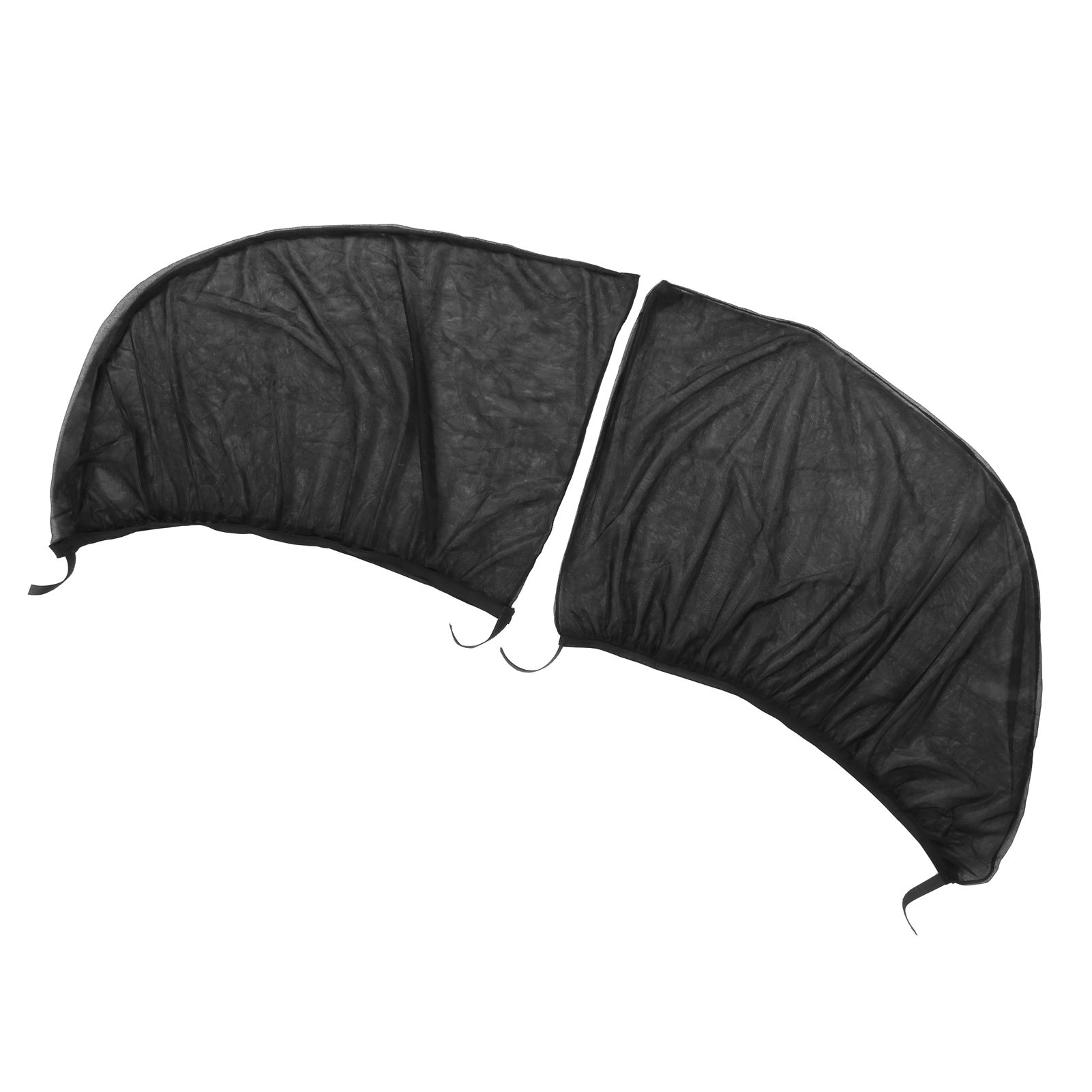 2Pcs Car Sun Shade UV Protection Anti Mosquito Car Rear Side Window Mesh Screens(For Sedan ) - Image 8