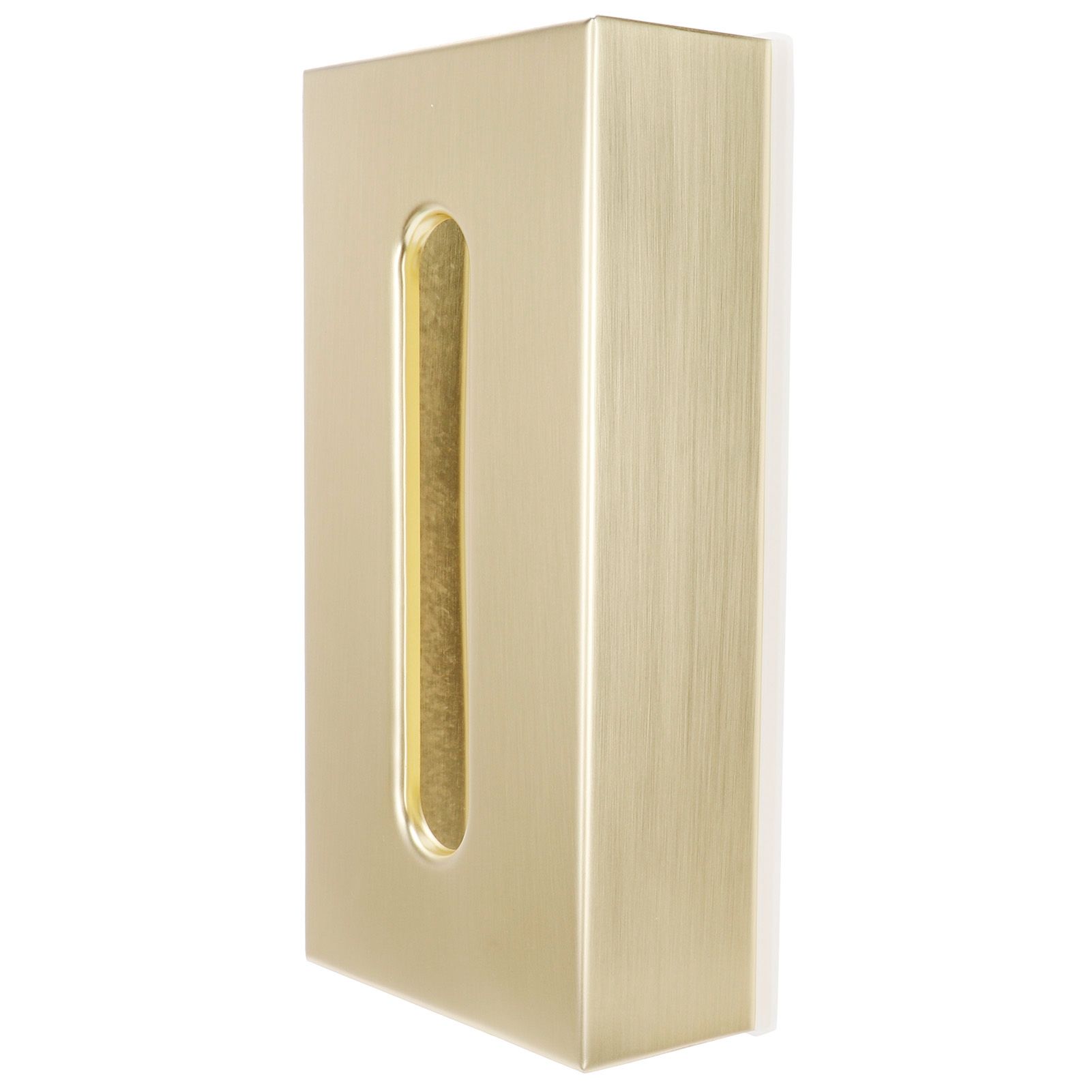 Tissue Box Innovative Rectangular 304 Stainless Steel Napkin Paper Holder Container Gold - Image 4