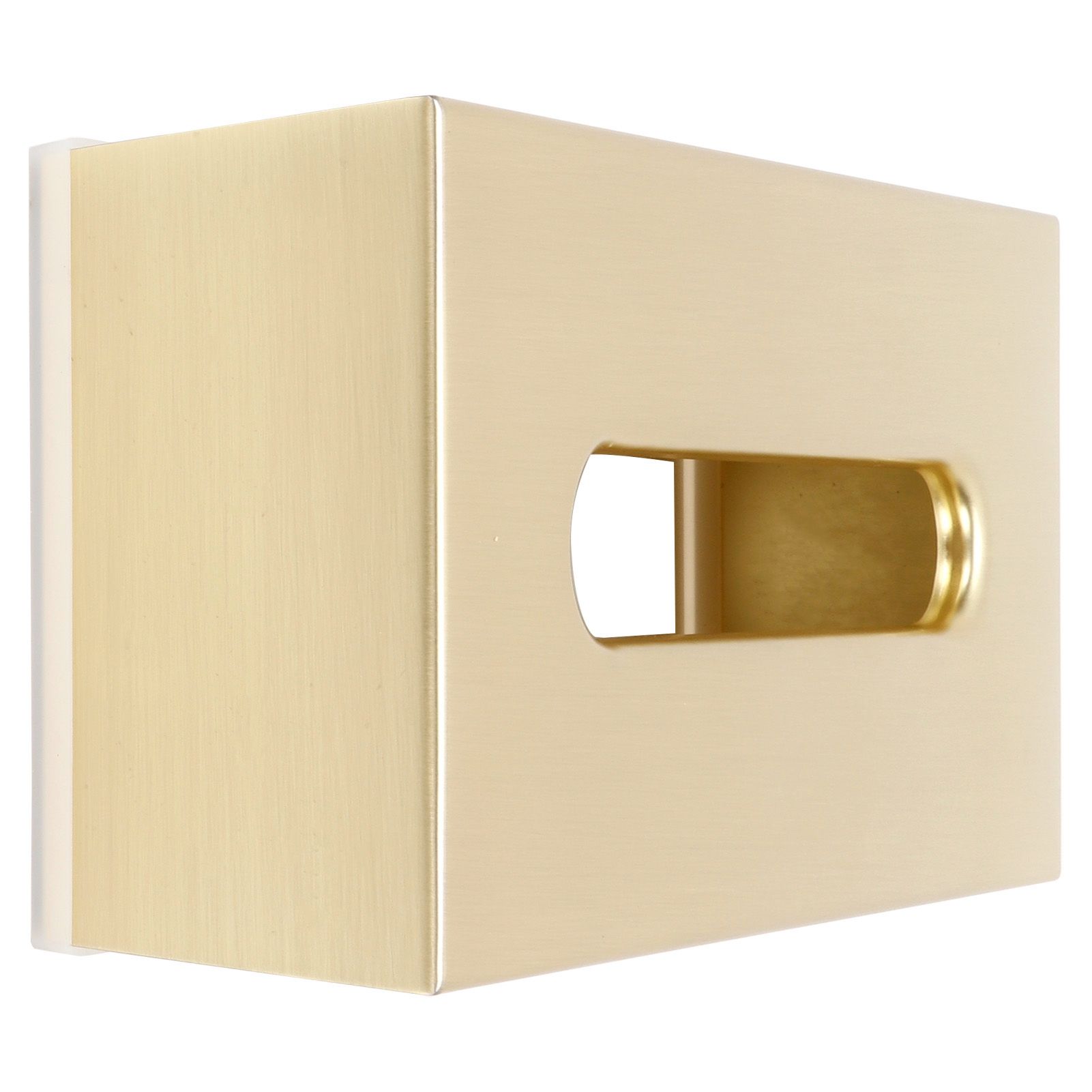 Tissue Box Innovative Rectangular 304 Stainless Steel Napkin Paper Holder Container Gold - Image 5