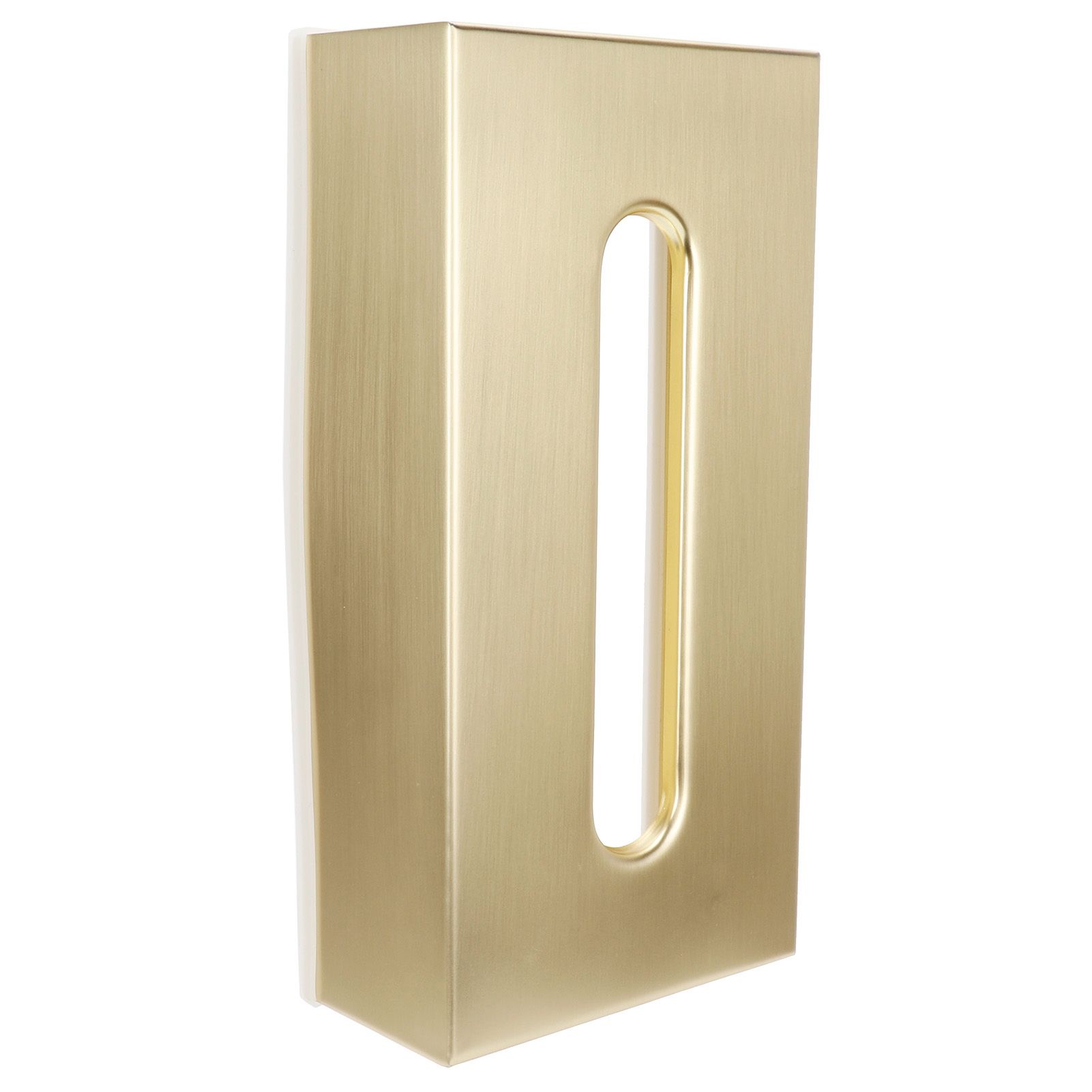 Tissue Box Innovative Rectangular 304 Stainless Steel Napkin Paper Holder Container Gold - Image 8