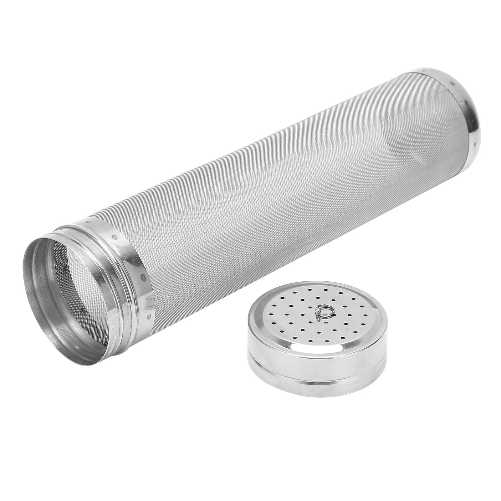 50 Mesh Stainless Steel Homebrew Beer Filter Brewing Filter Barrel Useful Tool for Kegs - Image 3