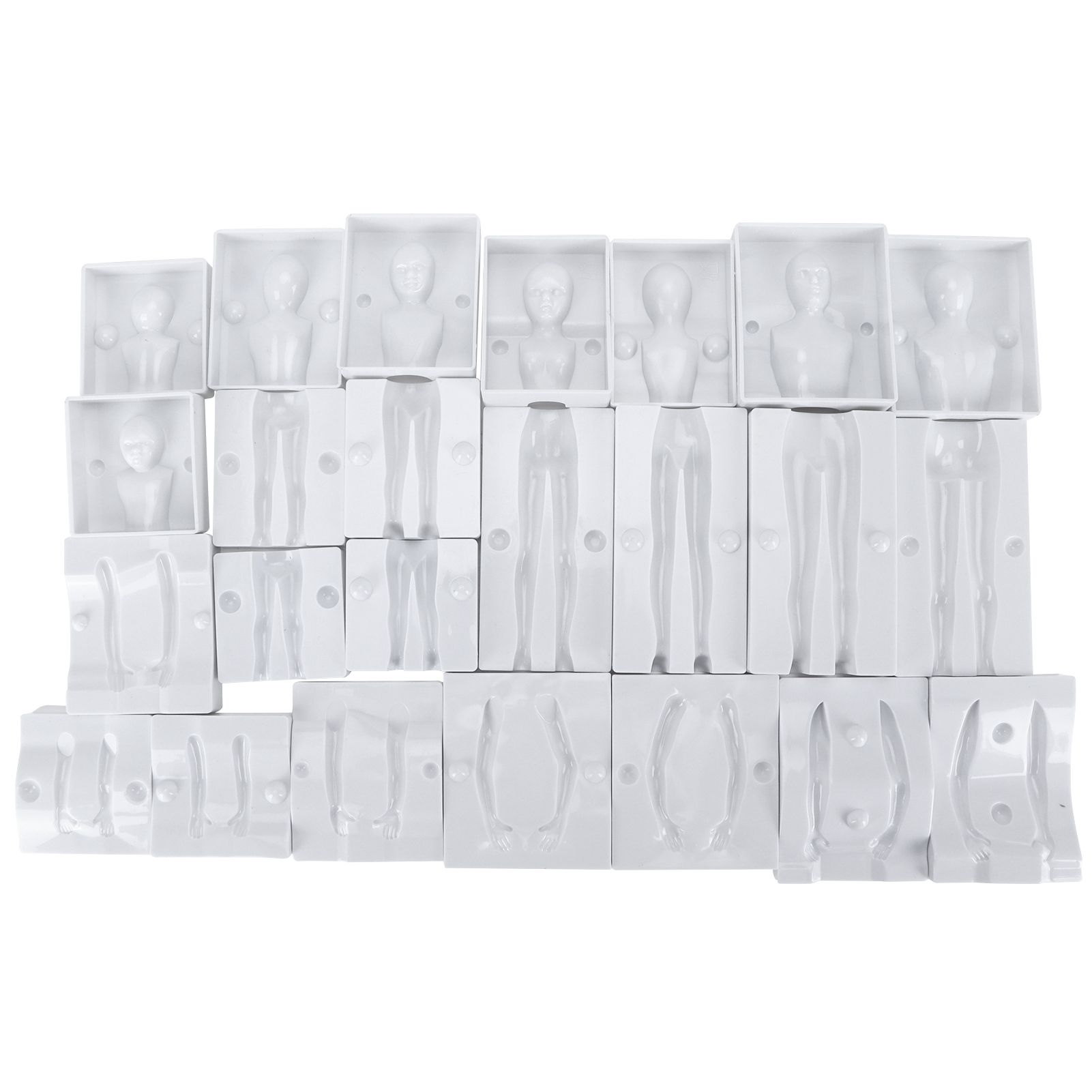 People Shaped Cake Figure Mold Body Model DIY Baking Fondant Cake Molds Decorating Tools - Image 1