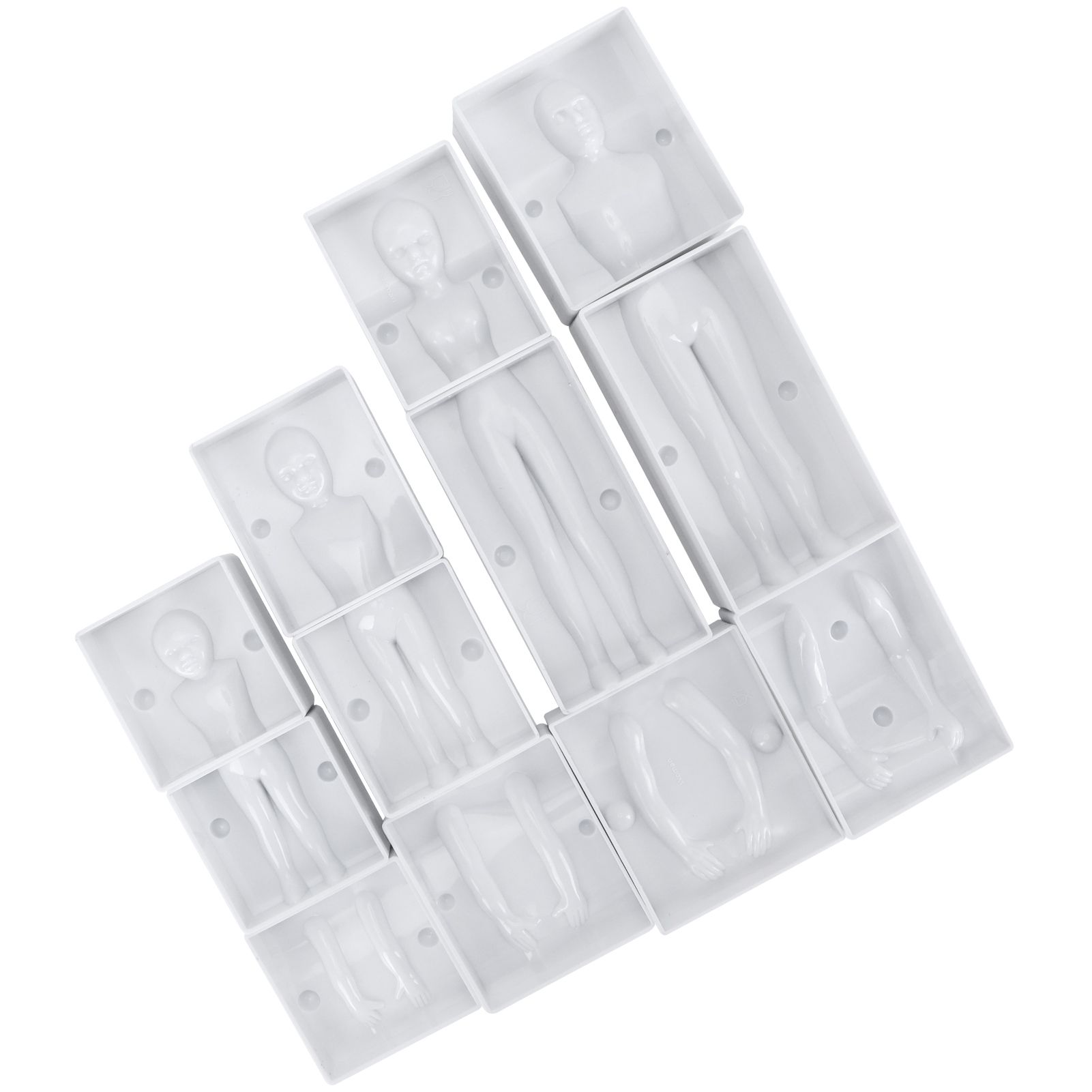 People Shaped Cake Figure Mold Body Model DIY Baking Fondant Cake Molds Decorating Tools - Image 2
