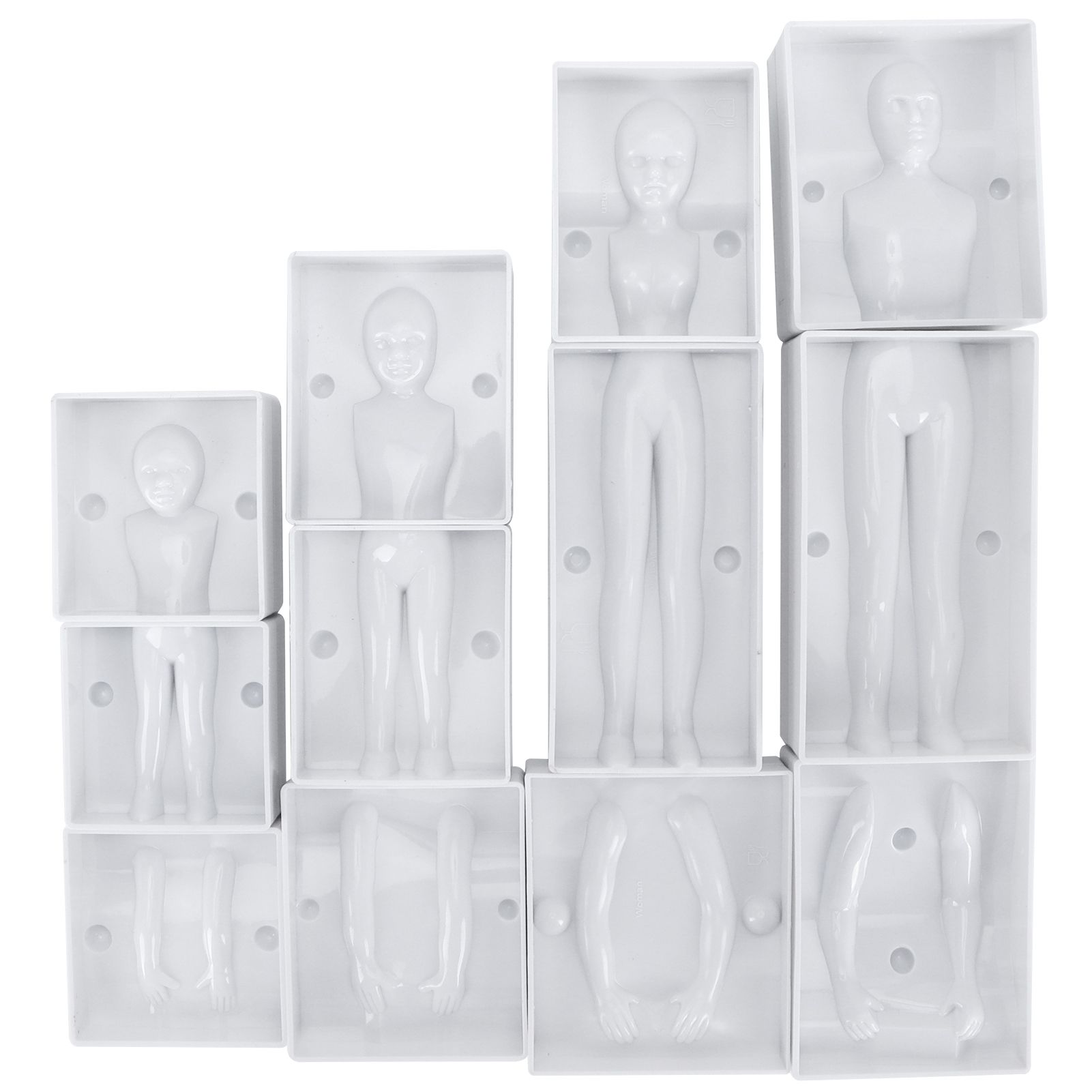 People Shaped Cake Figure Mold Body Model DIY Baking Fondant Cake Molds Decorating Tools - Image 5