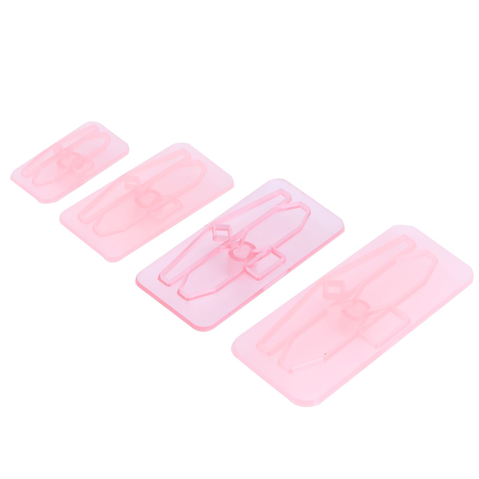 4Pcs/Set Baking Mold Bowknot‑Shaped Mould Cookies Fondant Cake Paste Dessert Decoration - Image 3