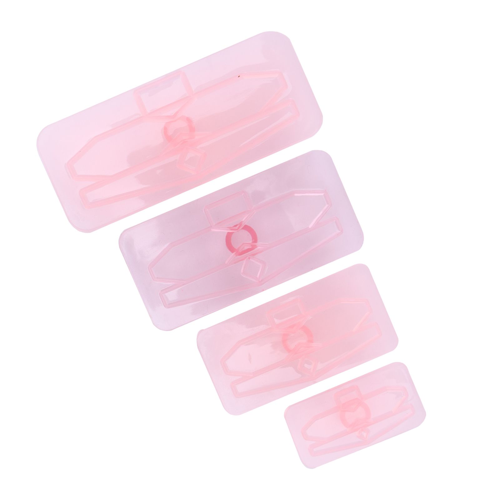 4Pcs/Set Baking Mold Bowknot‑Shaped Mould Cookies Fondant Cake Paste Dessert Decoration - Image 6