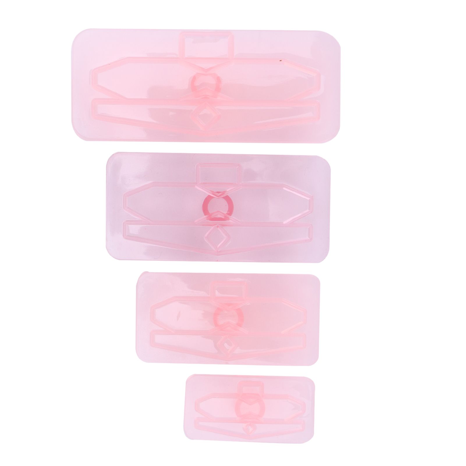 4Pcs/Set Baking Mold Bowknot‑Shaped Mould Cookies Fondant Cake Paste Dessert Decoration - Image 8
