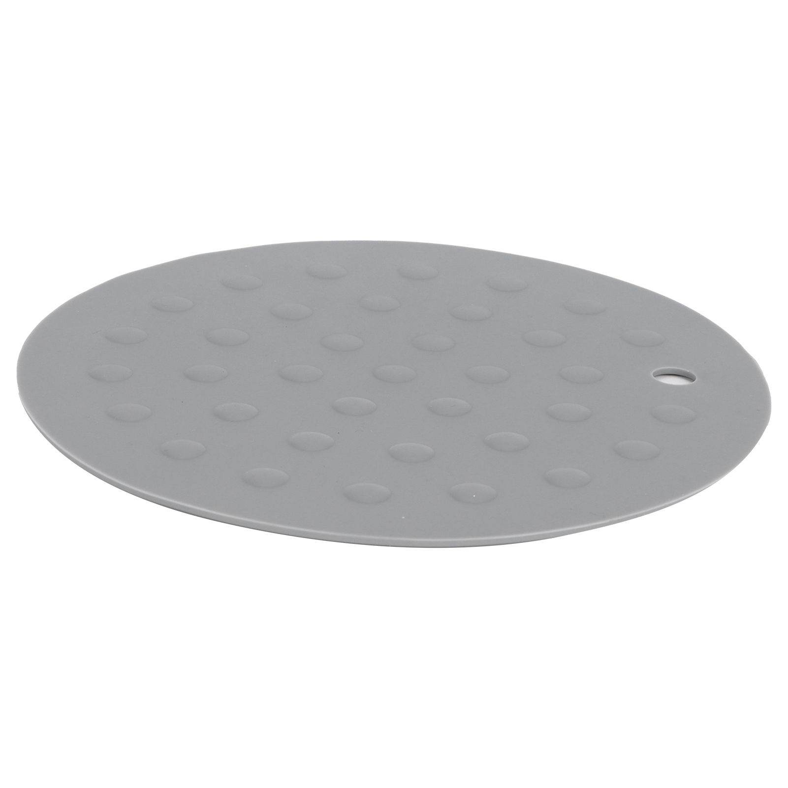 Round Shape Silicone Pad Kitchen AntiScald Insulation Dish Placemat for Kitchen Home(Dark Gray ) - Image 3