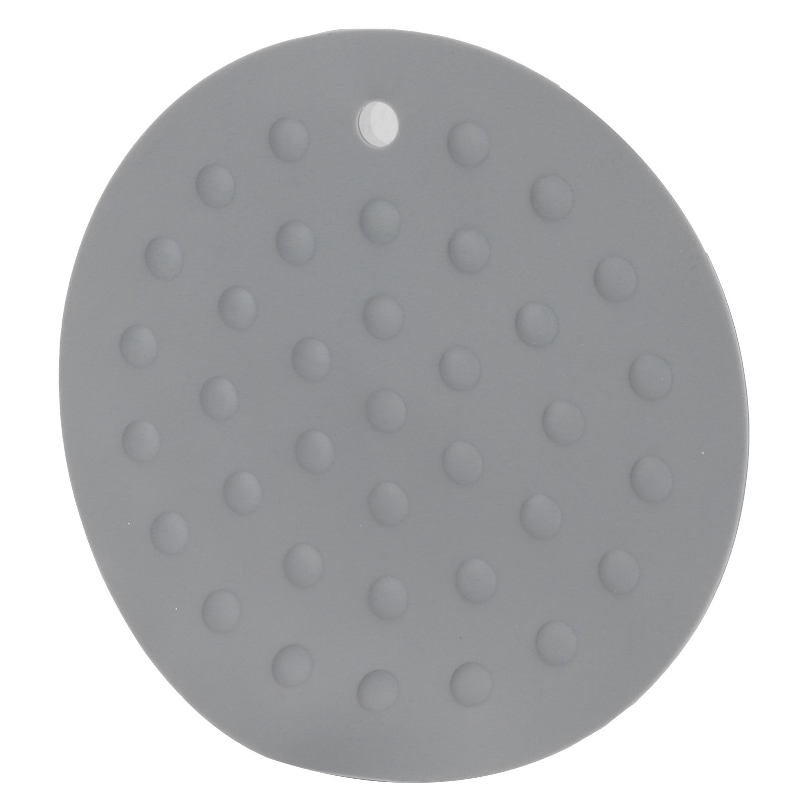 Round Shape Silicone Pad Kitchen AntiScald Insulation Dish Placemat for Kitchen Home(Dark Gray ) - Image 5