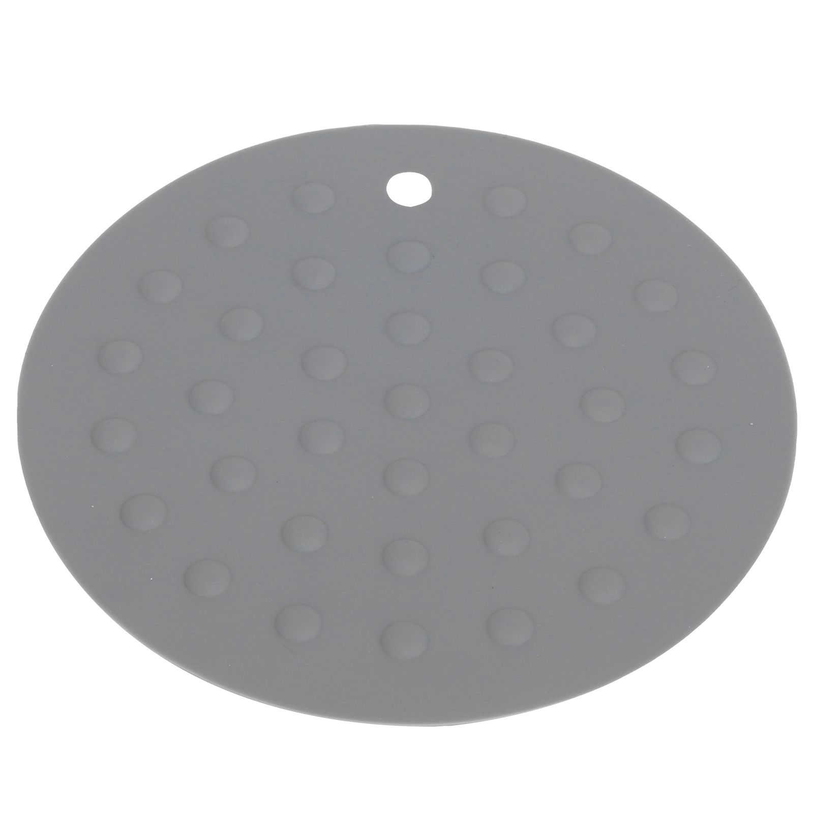 Round Shape Silicone Pad Kitchen AntiScald Insulation Dish Placemat for Kitchen Home(Dark Gray ) - Image 7