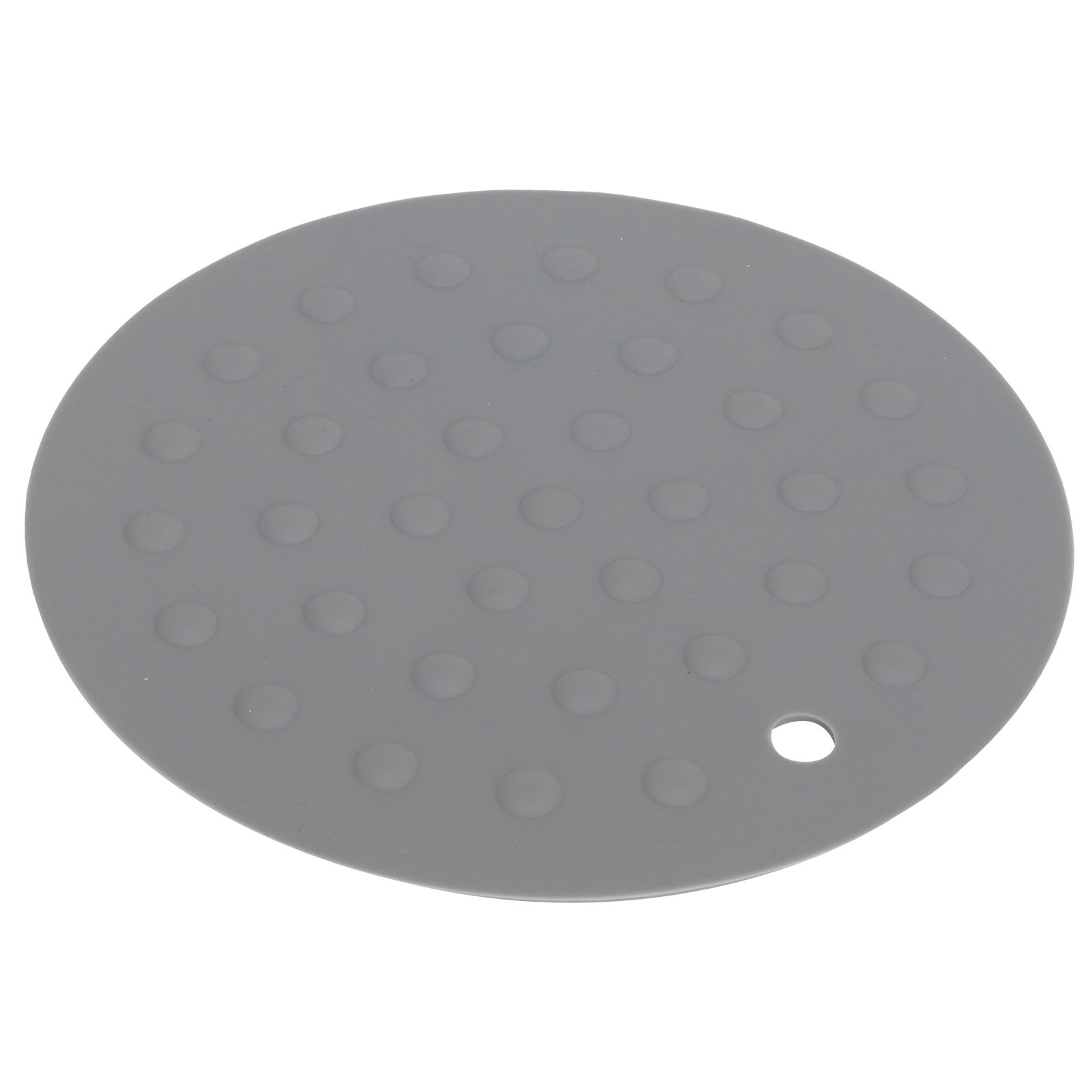 Round Shape Silicone Pad Kitchen AntiScald Insulation Dish Placemat for Kitchen Home(Dark Gray ) - Image 8