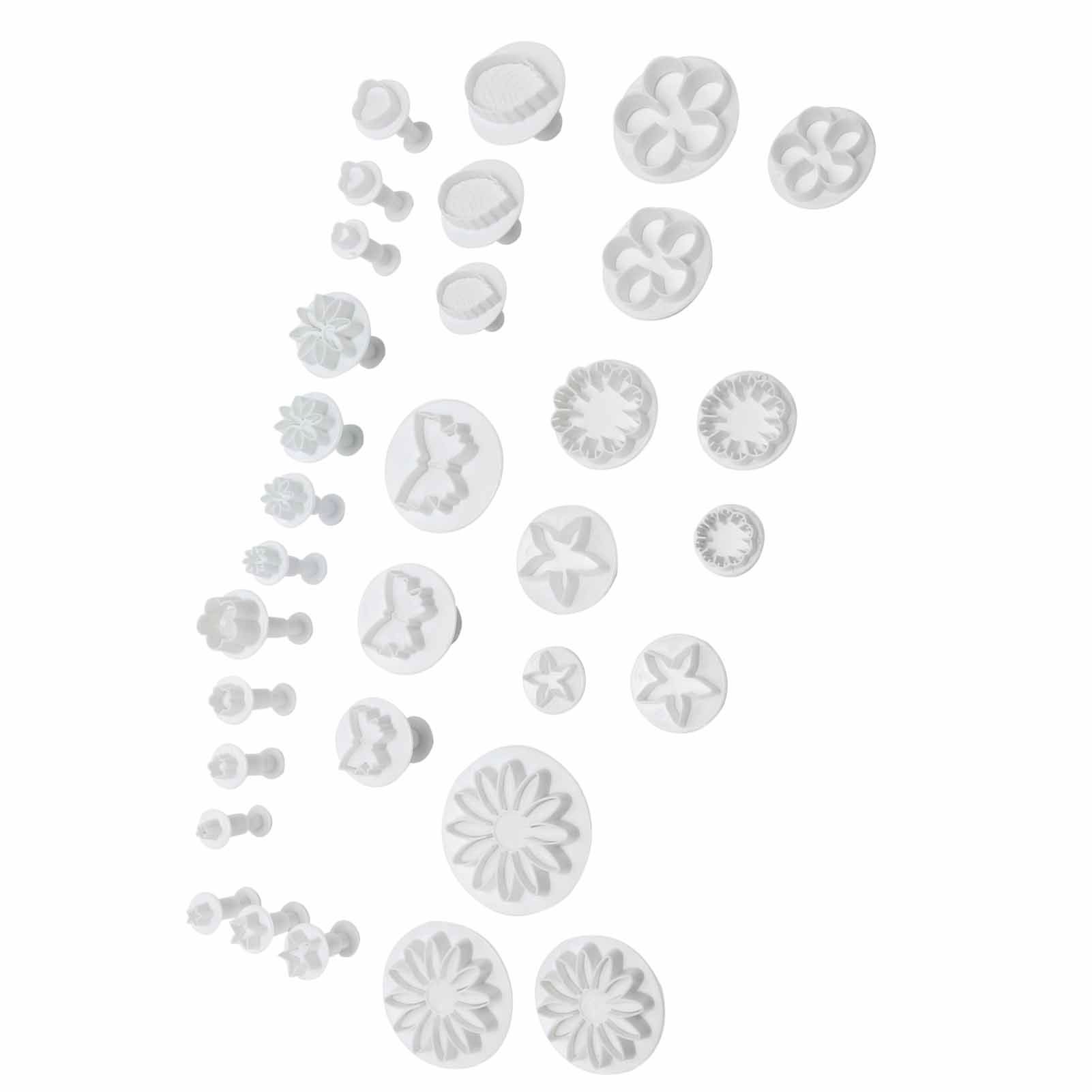 33Pcs/Set Fondant Cake Baking Tool DIY Biscuits Cookies Mold Cooking Tool Kitchen Utensils - Image 4