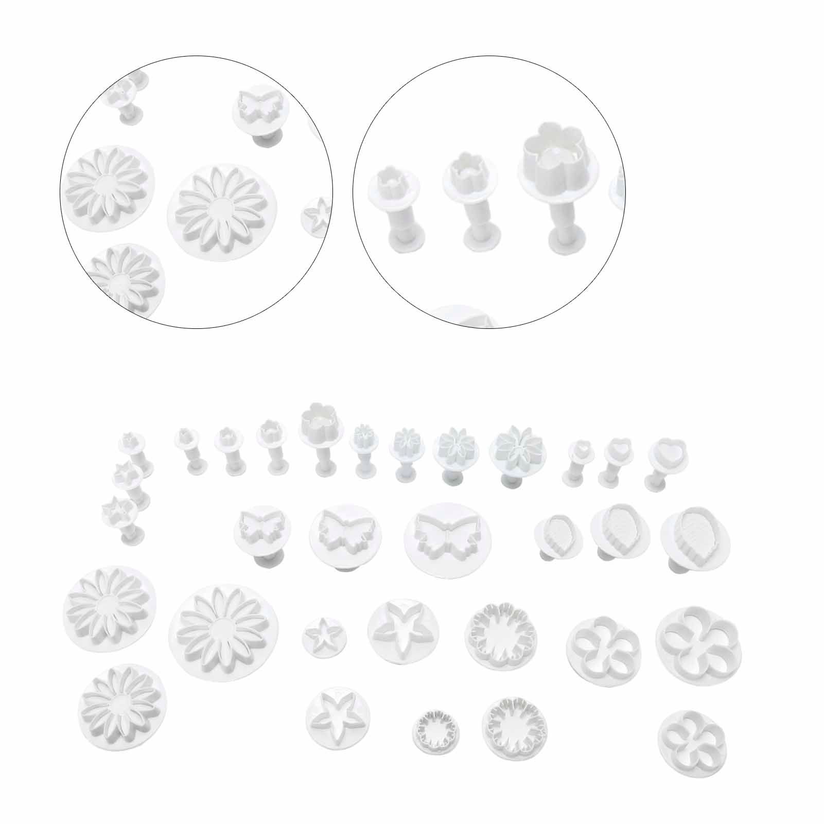 33Pcs/Set Fondant Cake Baking Tool DIY Biscuits Cookies Mold Cooking Tool Kitchen Utensils - Image 5
