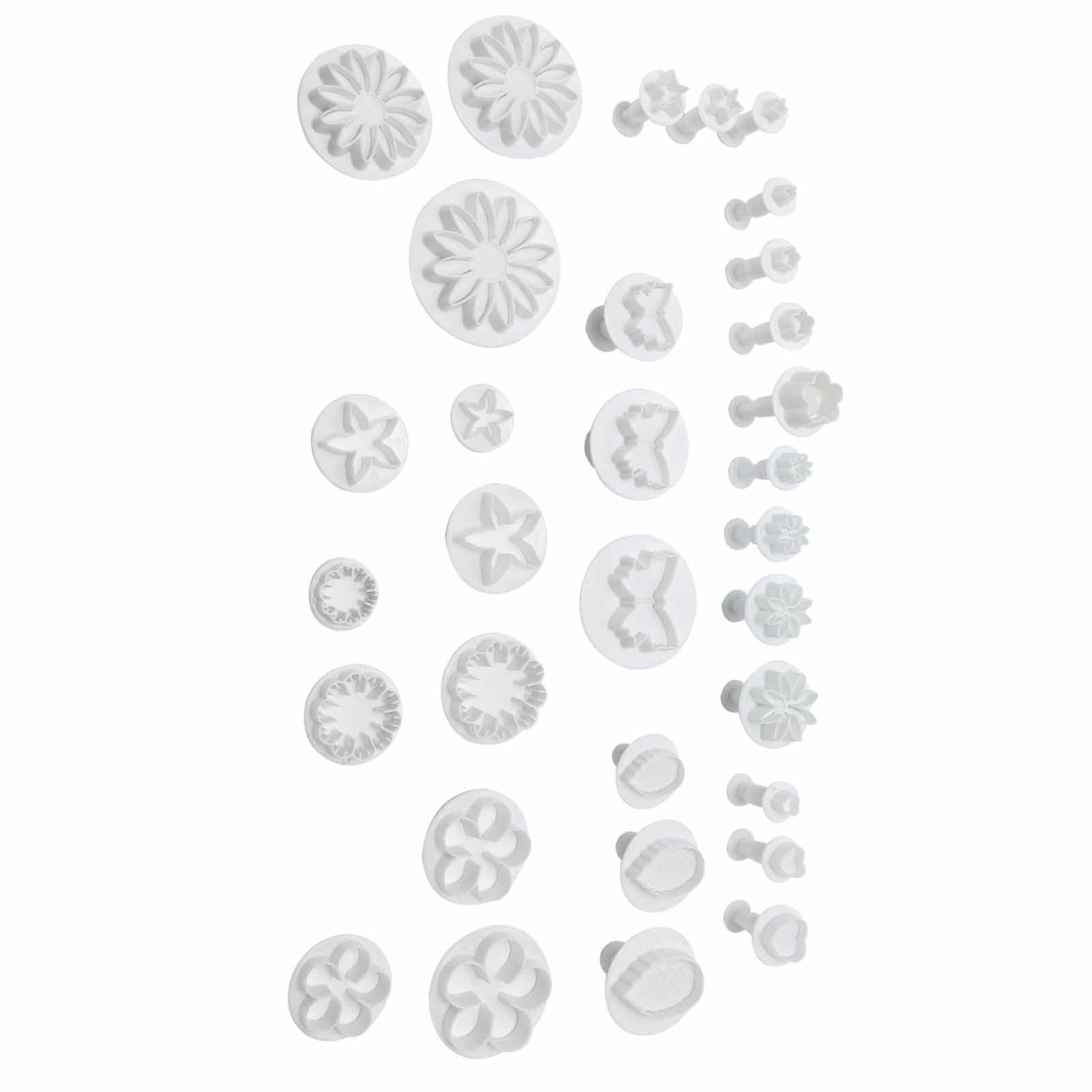 33Pcs/Set Fondant Cake Baking Tool DIY Biscuits Cookies Mold Cooking Tool Kitchen Utensils - Image 6