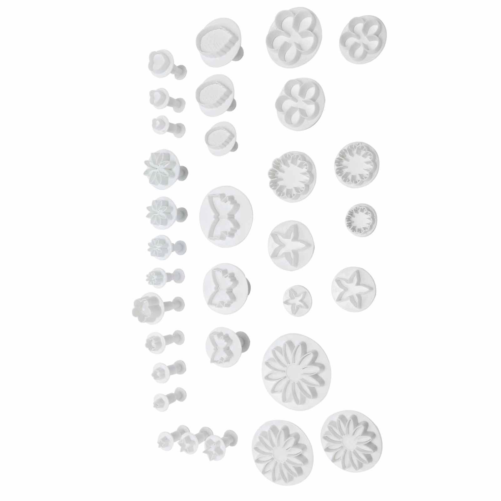 33Pcs/Set Fondant Cake Baking Tool DIY Biscuits Cookies Mold Cooking Tool Kitchen Utensils - Image 7
