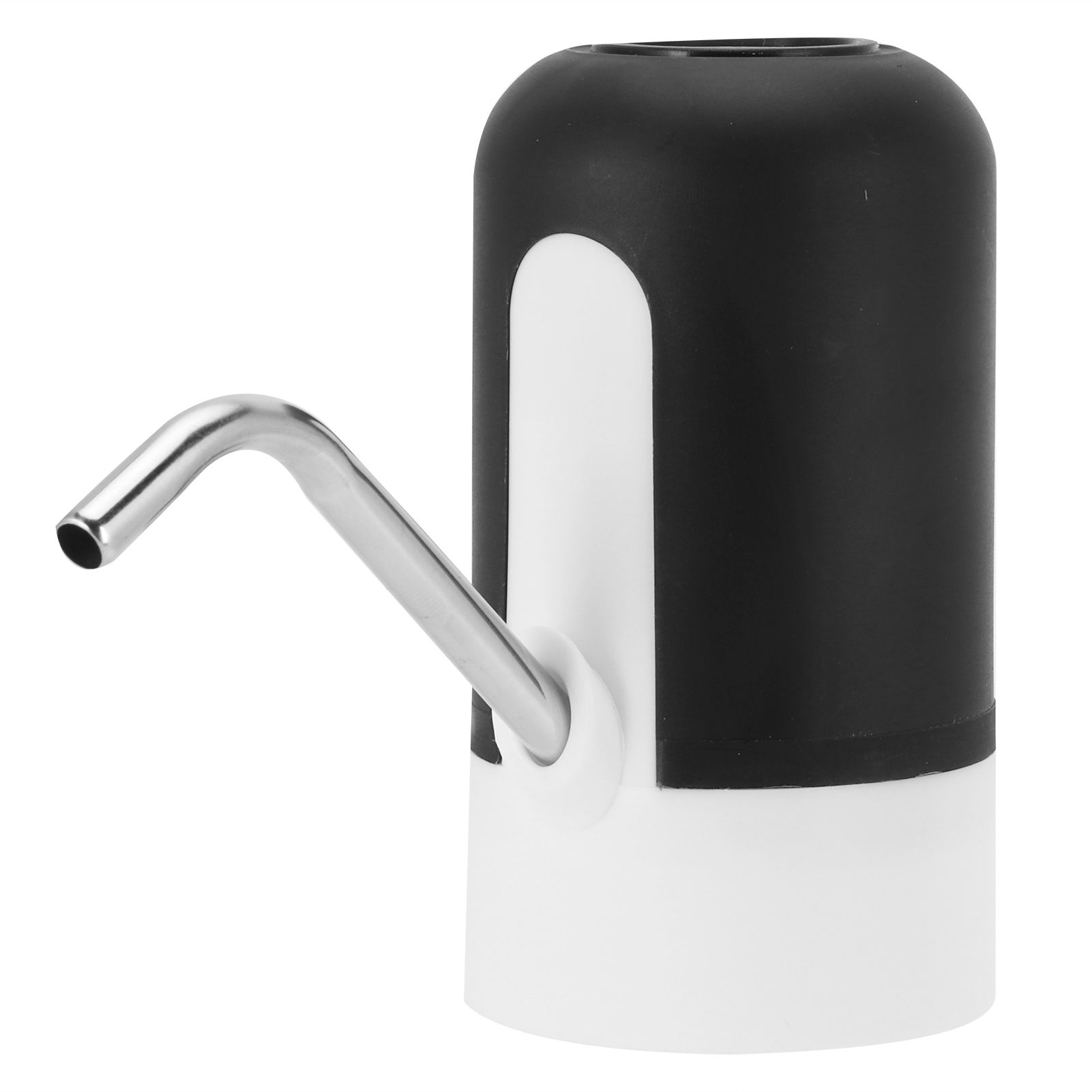 Water Bottle Pump USB Charging Electric Drinking Water Dispenser Kit for Home OfficeBlack - Image 3