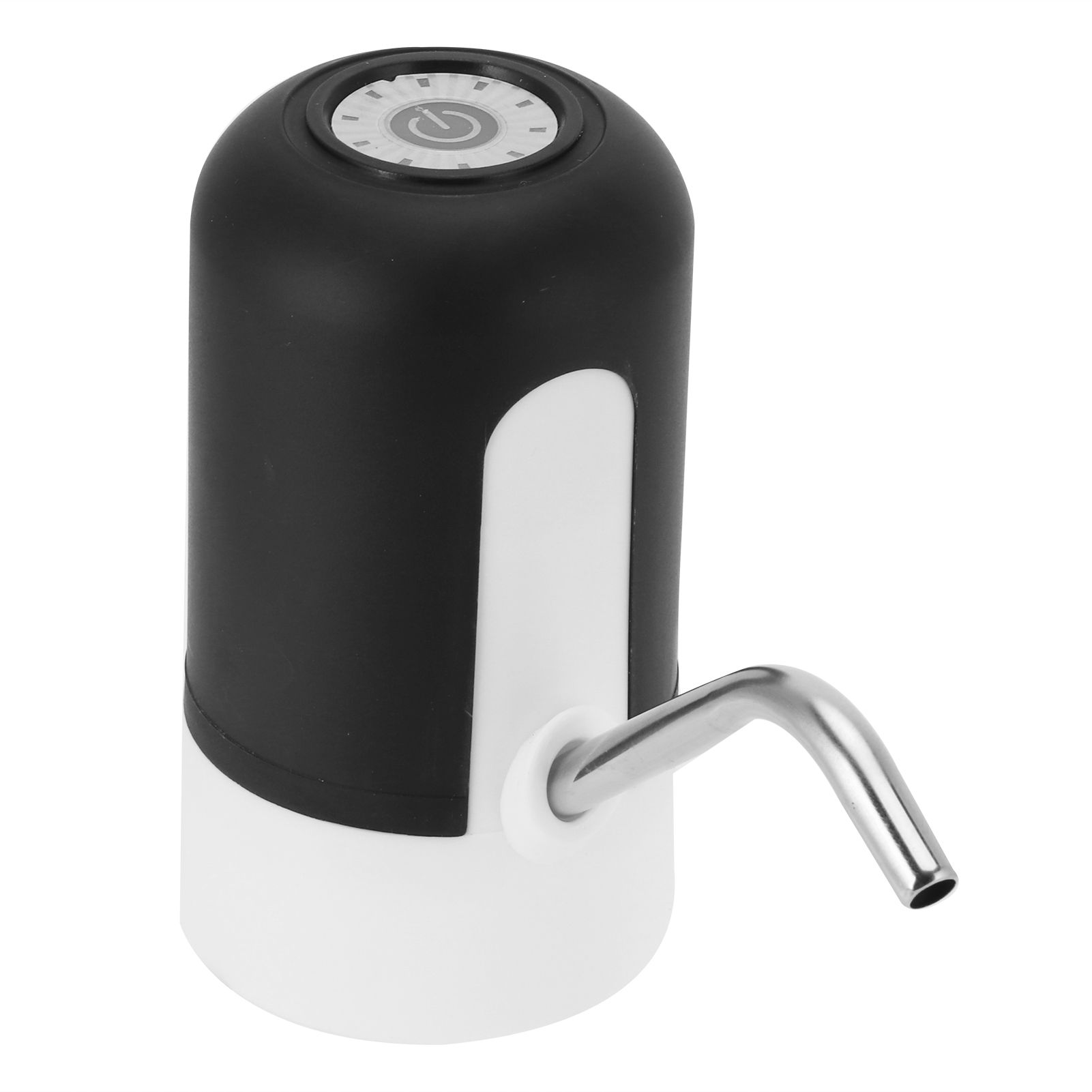 Water Bottle Pump USB Charging Electric Drinking Water Dispenser Kit for Home OfficeBlack - Image 5