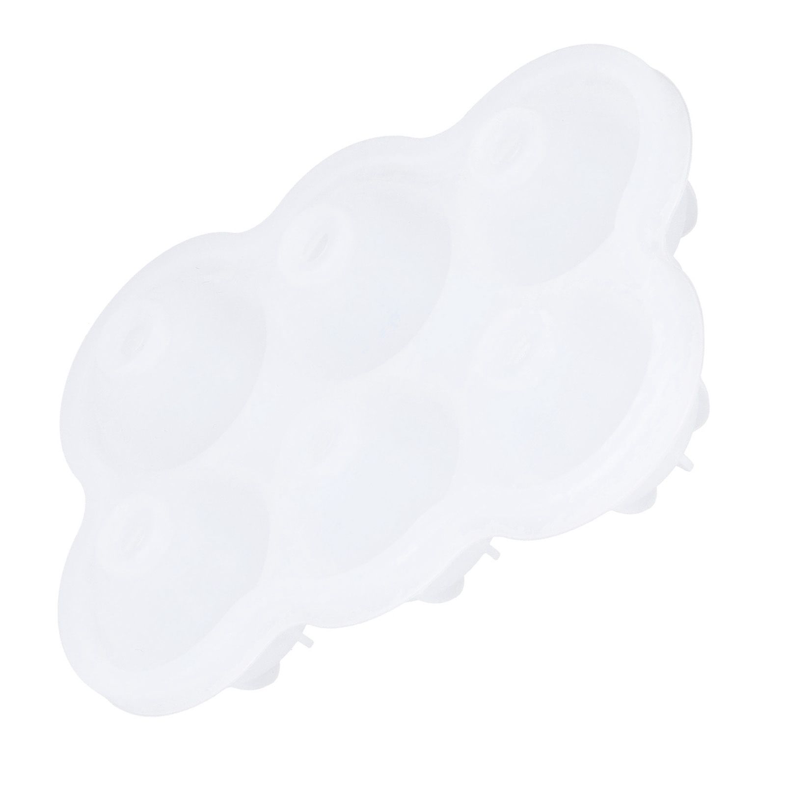 6‑Grid Silicone Ice Ball Mold with Leaking Hole Round Ice Tray for Kitchen Home Bar - Image 6