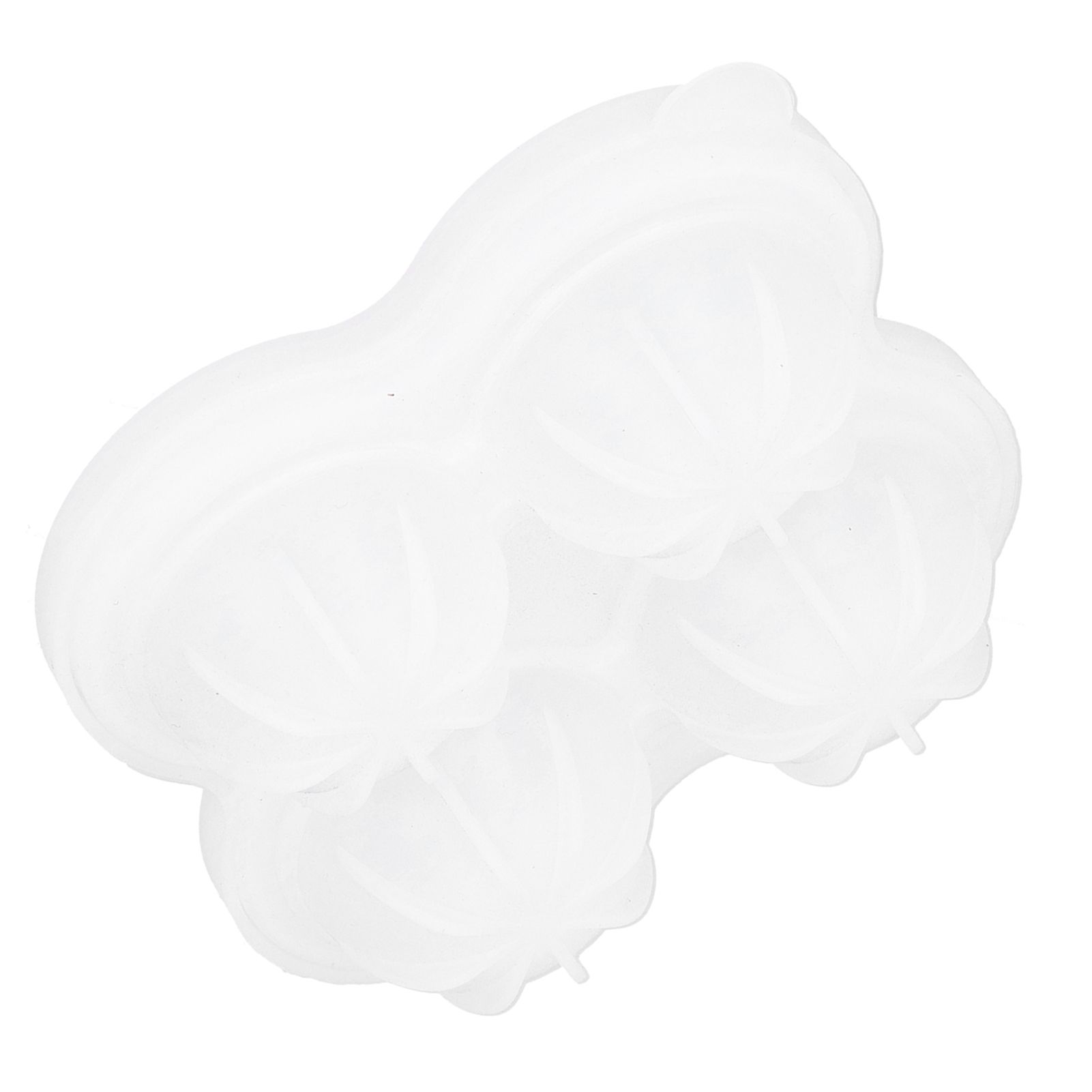 4‑Grid Round Shape Mold Food Grade Silicone Ice Cream Mould for Kitchen Utensils - Image 3