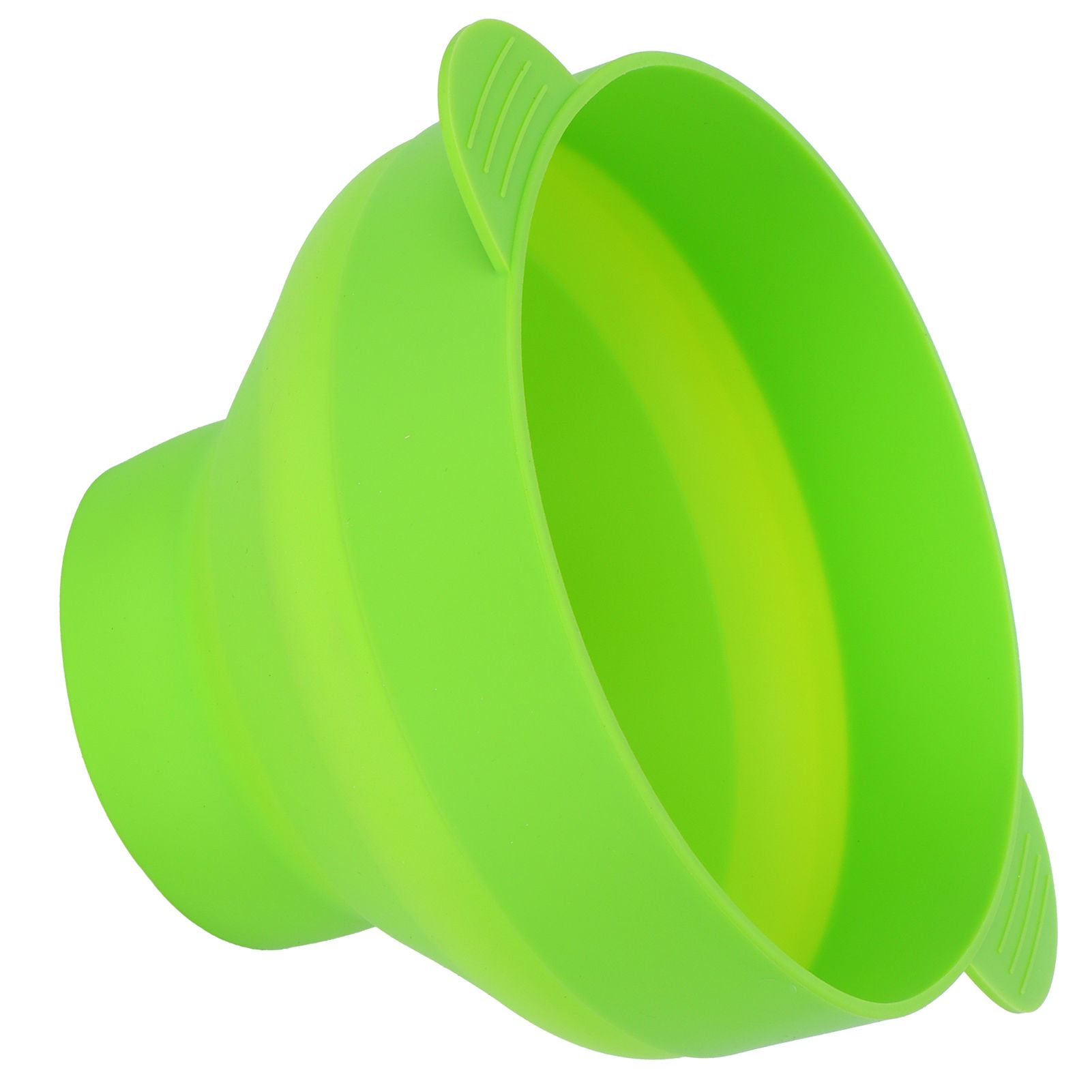 Popcorn Bucket Folding Silicone DIY Popcorn Maker Bowl with Lid Kitchen Accessory(With HandleGreen ) - Image 2