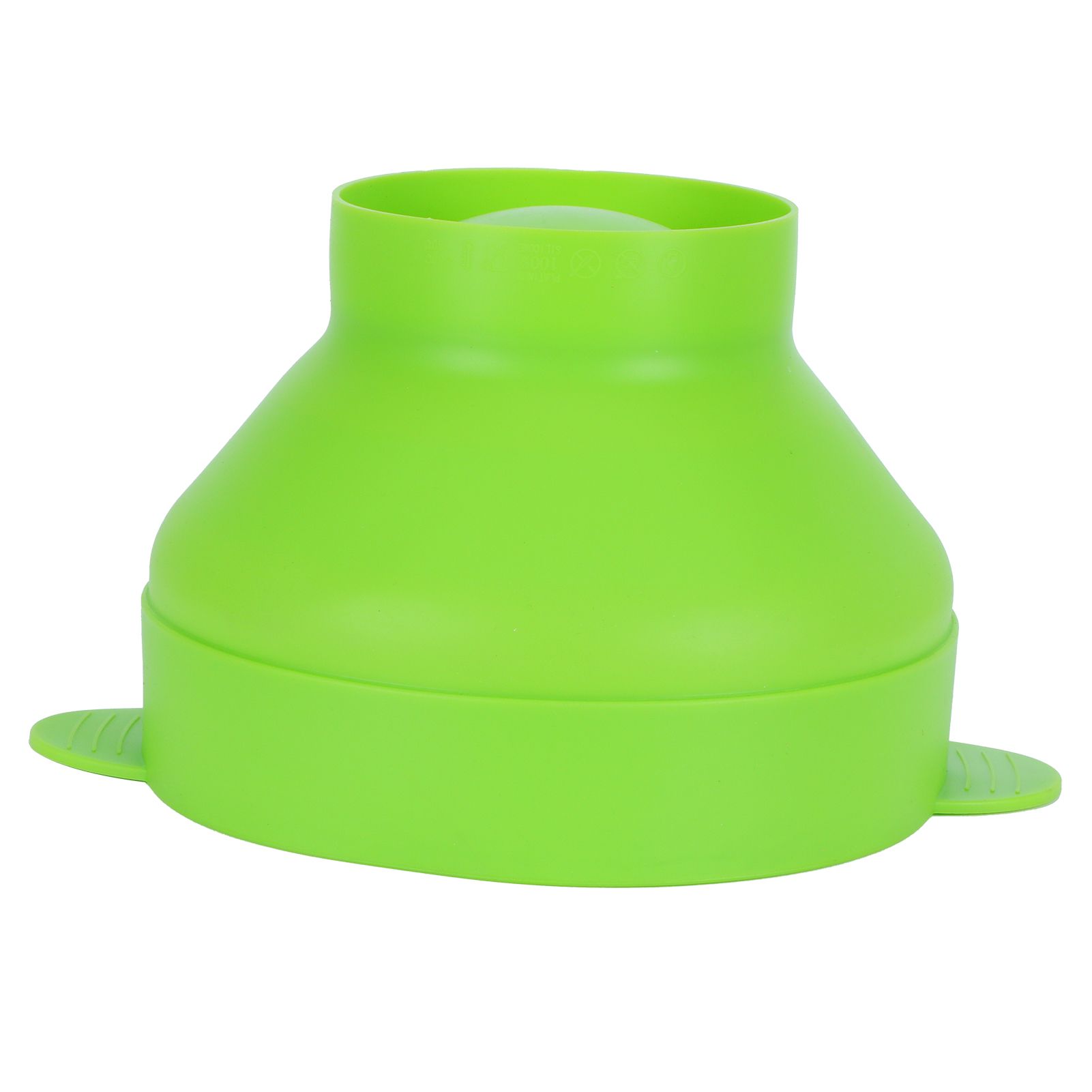 Popcorn Bucket Folding Silicone DIY Popcorn Maker Bowl with Lid Kitchen Accessory(With HandleGreen ) - Image 5