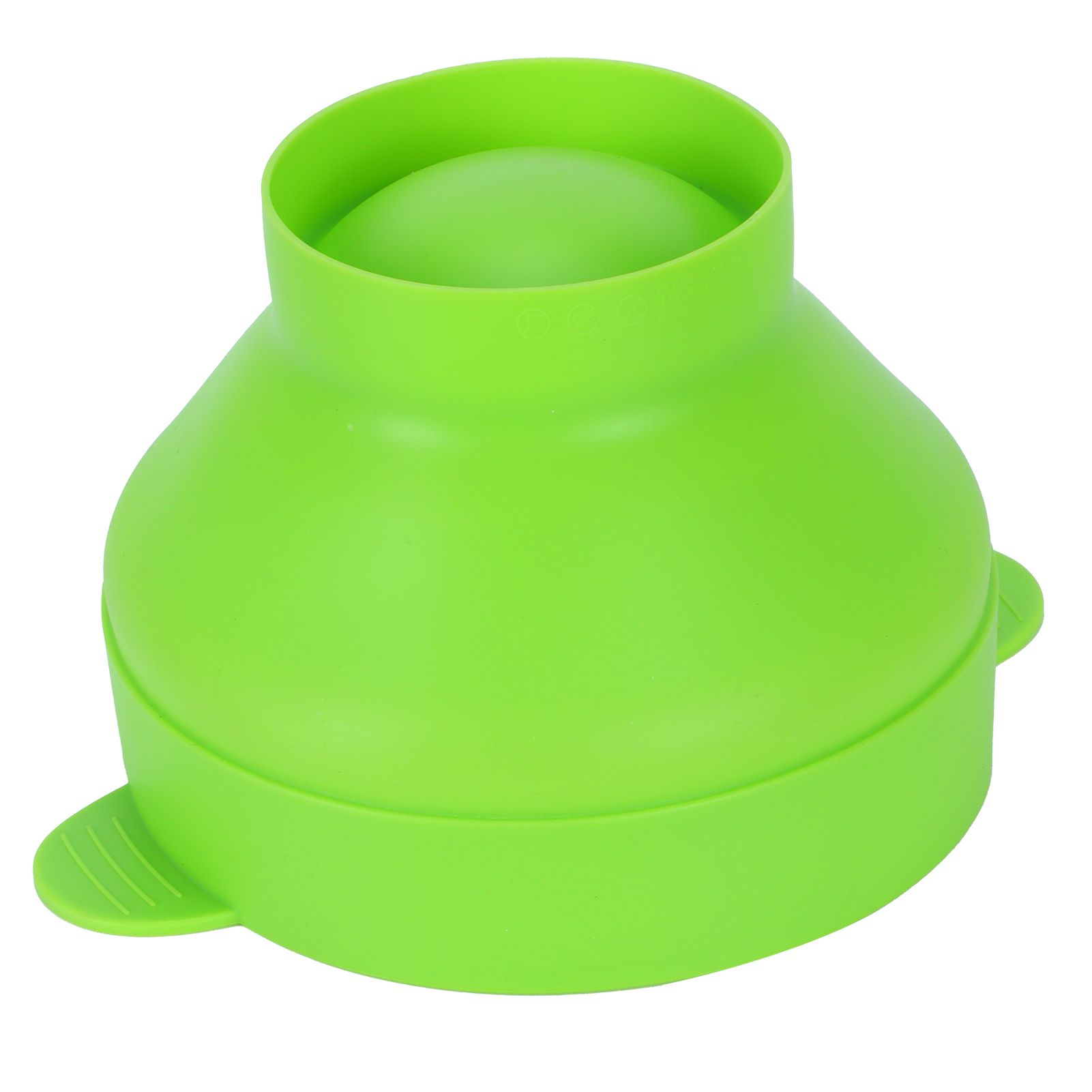 Popcorn Bucket Folding Silicone DIY Popcorn Maker Bowl with Lid Kitchen Accessory(With HandleGreen ) - Image 6
