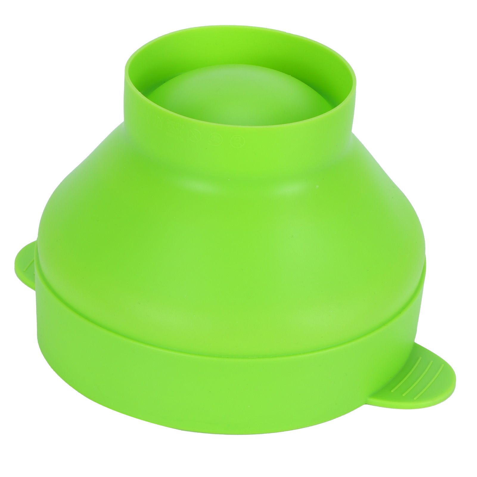 Popcorn Bucket Folding Silicone DIY Popcorn Maker Bowl with Lid Kitchen Accessory(With HandleGreen ) - Image 8