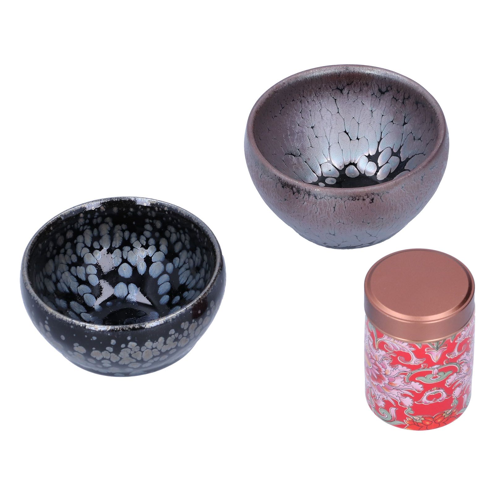 Tea Canister Teacup Set Ceramics Kung Fu Tea Set Gift Accessories for Home Gift Drinking - Image 2