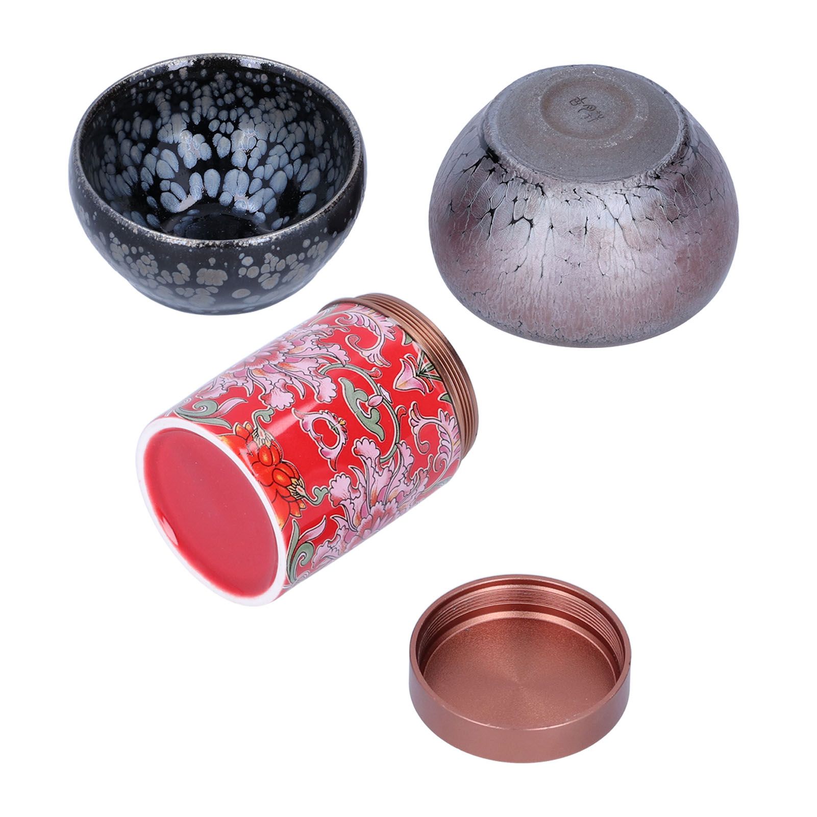 Tea Canister Teacup Set Ceramics Kung Fu Tea Set Gift Accessories for Home Gift Drinking - Image 5