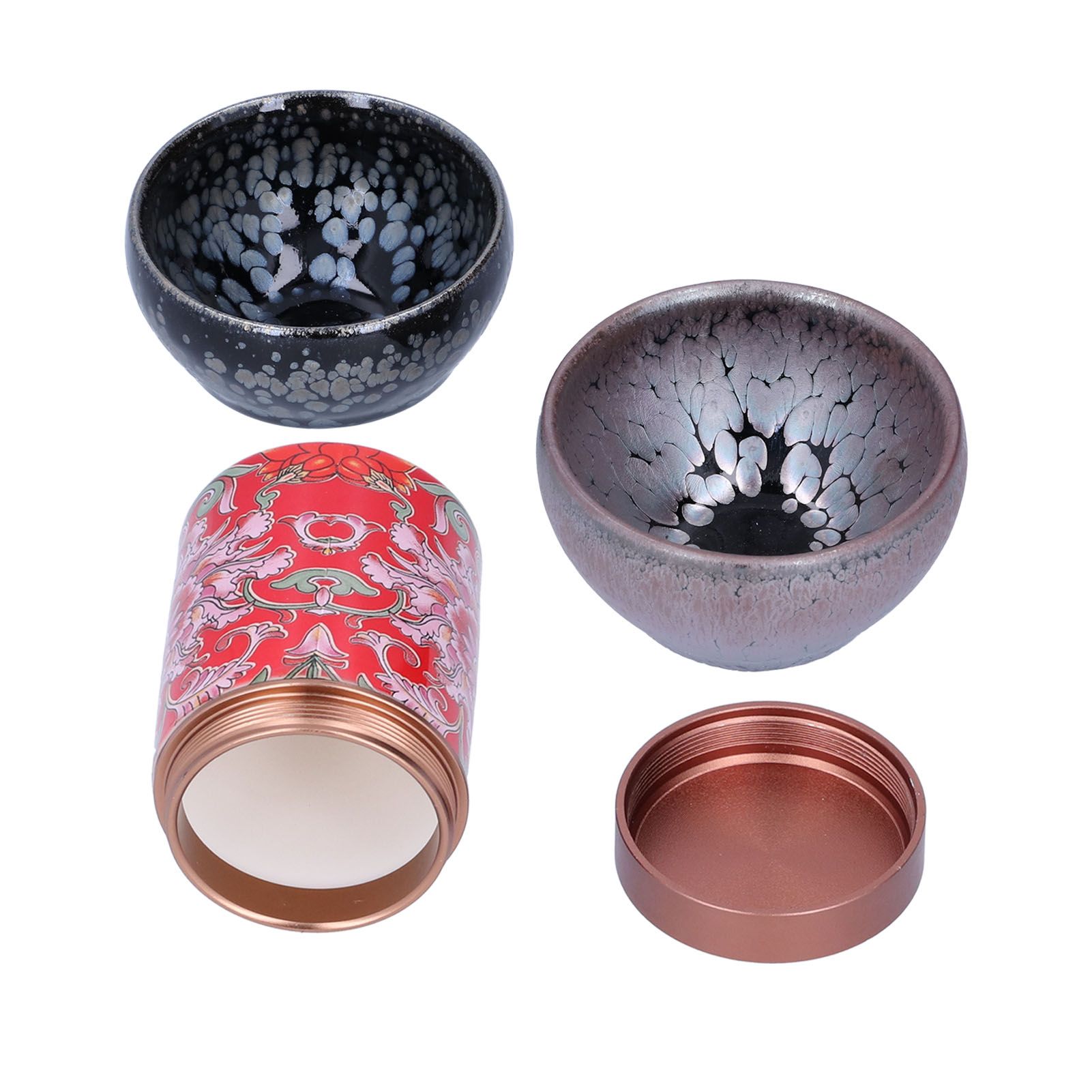 Tea Canister Teacup Set Ceramics Kung Fu Tea Set Gift Accessories for Home Gift Drinking - Image 6