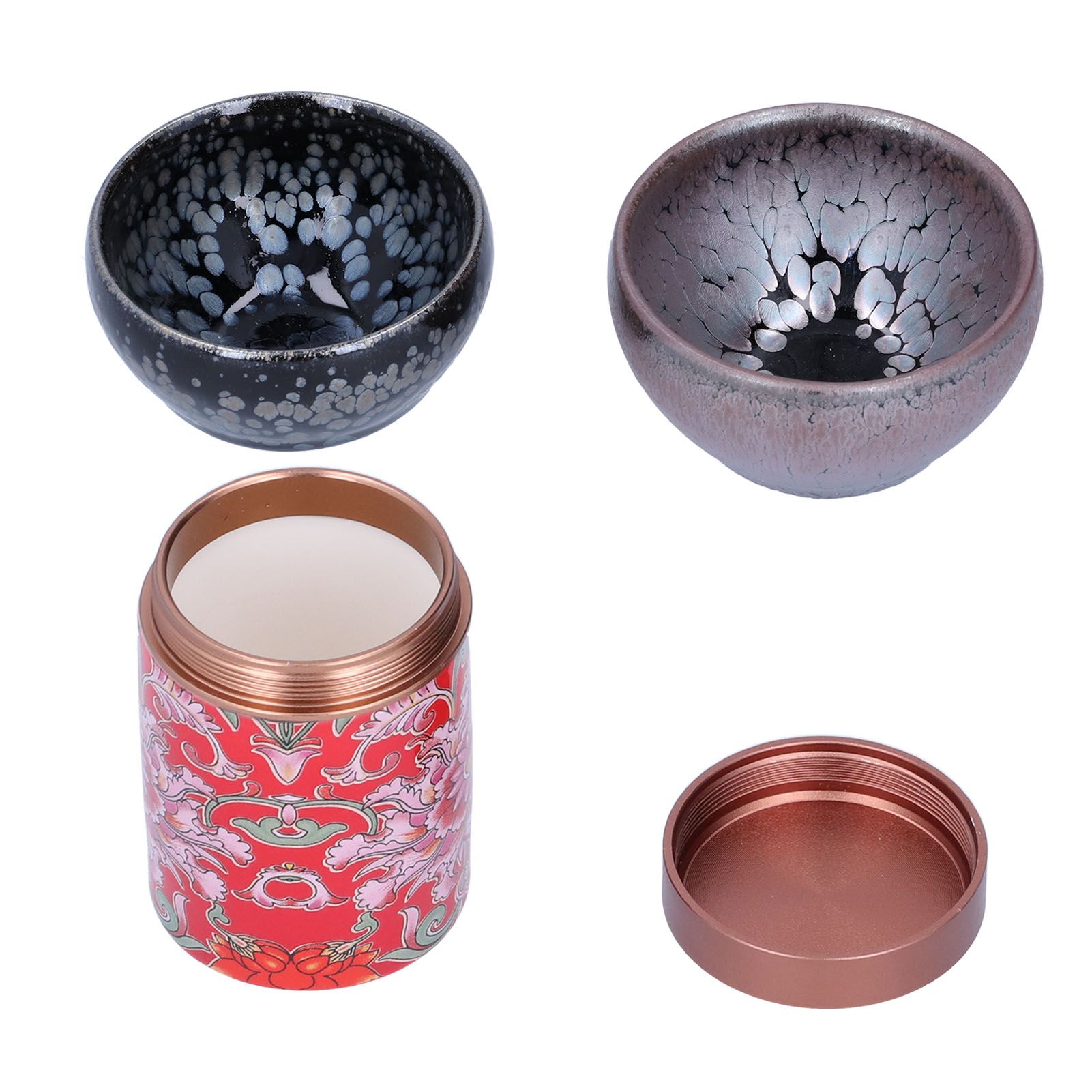 Tea Canister Teacup Set Ceramics Kung Fu Tea Set Gift Accessories for Home Gift Drinking - Image 7