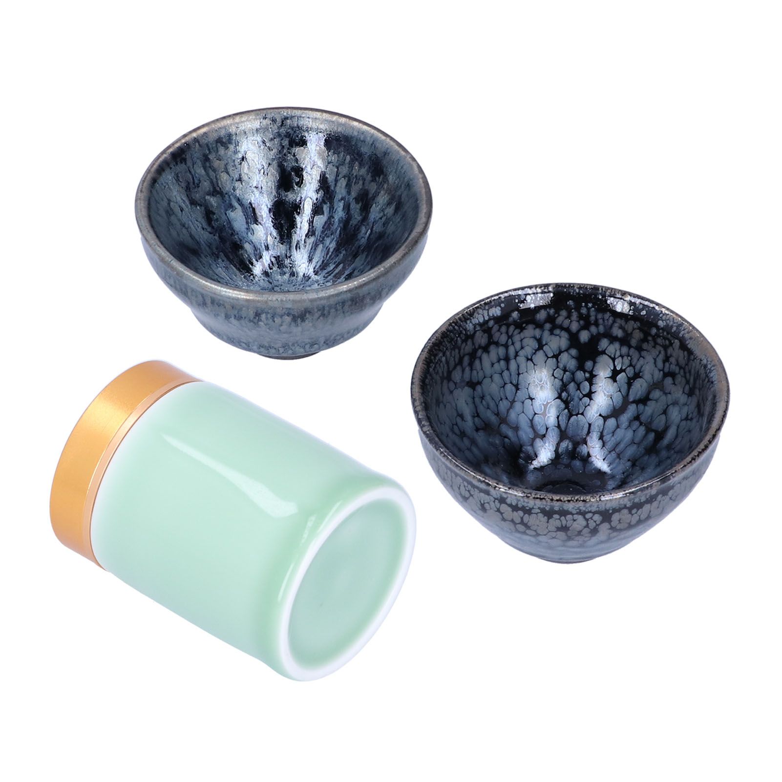 Kung Fu Tea Set Ceramic Tea Canister and Tea Cup for Gift Teaware Home Decoration - Image 5