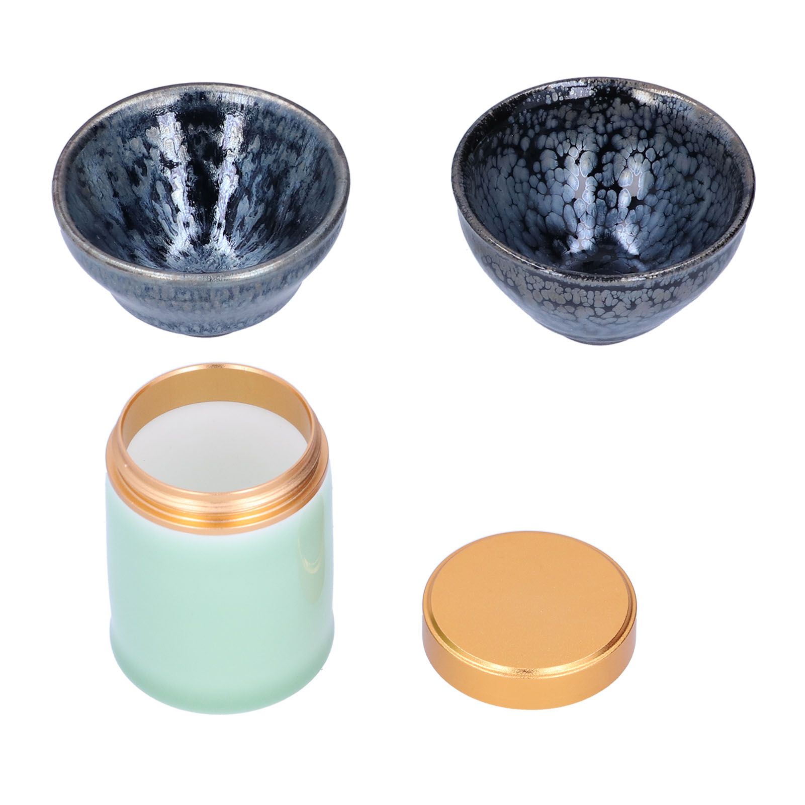 Kung Fu Tea Set Ceramic Tea Canister and Tea Cup for Gift Teaware Home Decoration - Image 6