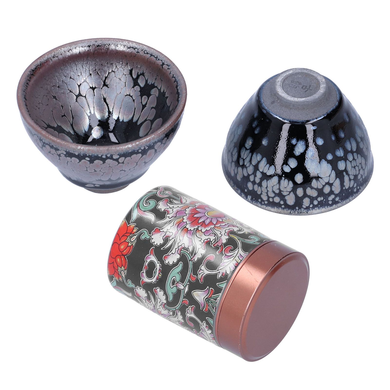 Ceramic Kung Fu Tea Set Tea Canister with Tea Cup for Home Tea House Gift Tea Accessory - Image 4