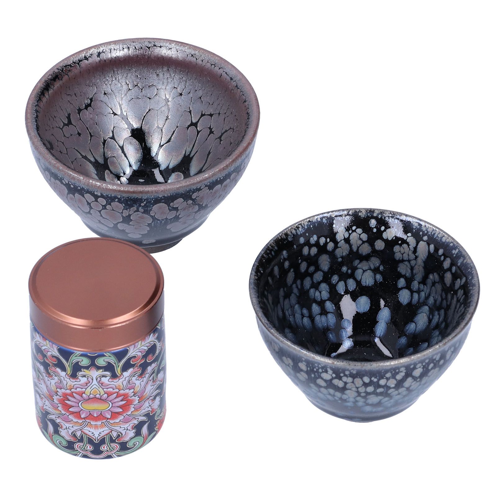 Ceramic Kung Fu Tea Set Tea Canister with Tea Cup for Home Tea House Gift Tea Accessory - Image 8