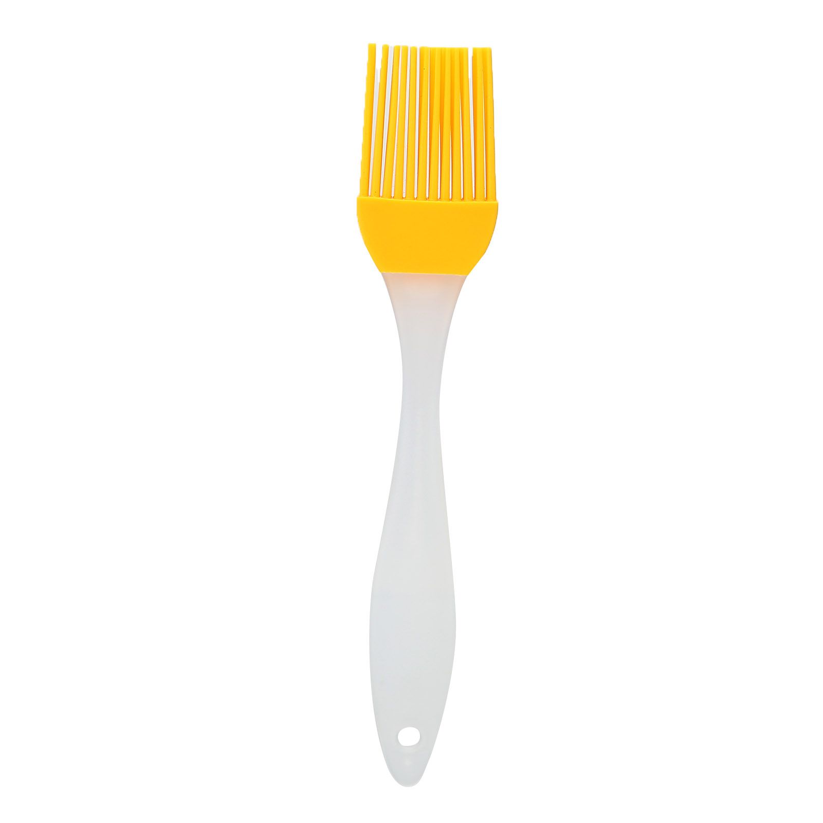 Yellow Silicone Oil Brush Grill Brush Kitchen Gadgets for Outdoor Camping Barbecue - Image 1
