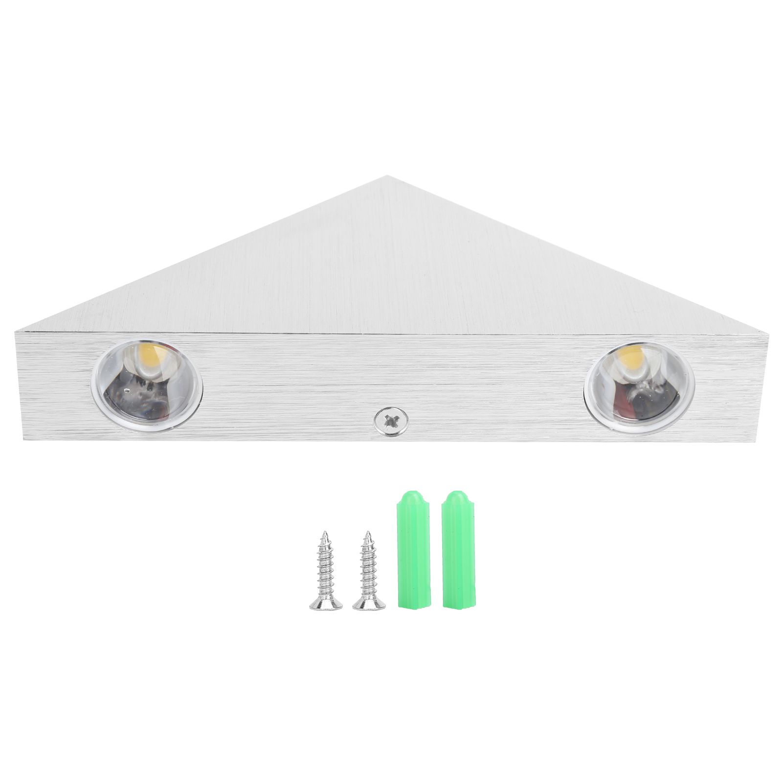 Triangular Wall Light LED Bedside Lamp for Corridor Background Wall 9W Warm White Light 85‑265V - Image 1