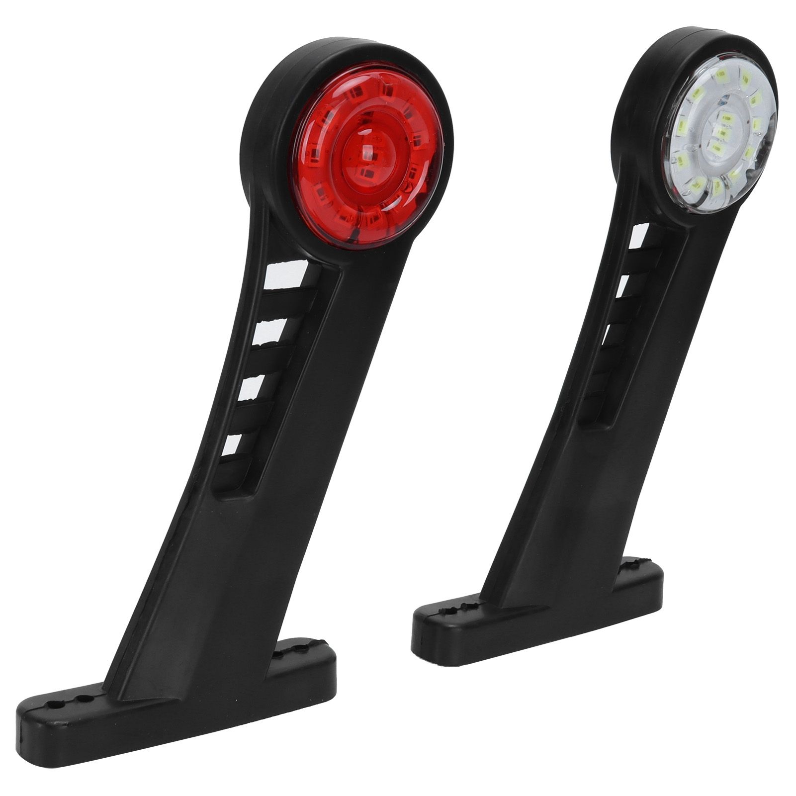 2PCS Dual Color 28LED Truck Side Marker Lamp 24V Warning Signal Light Car Trailer Taillight - Image 3