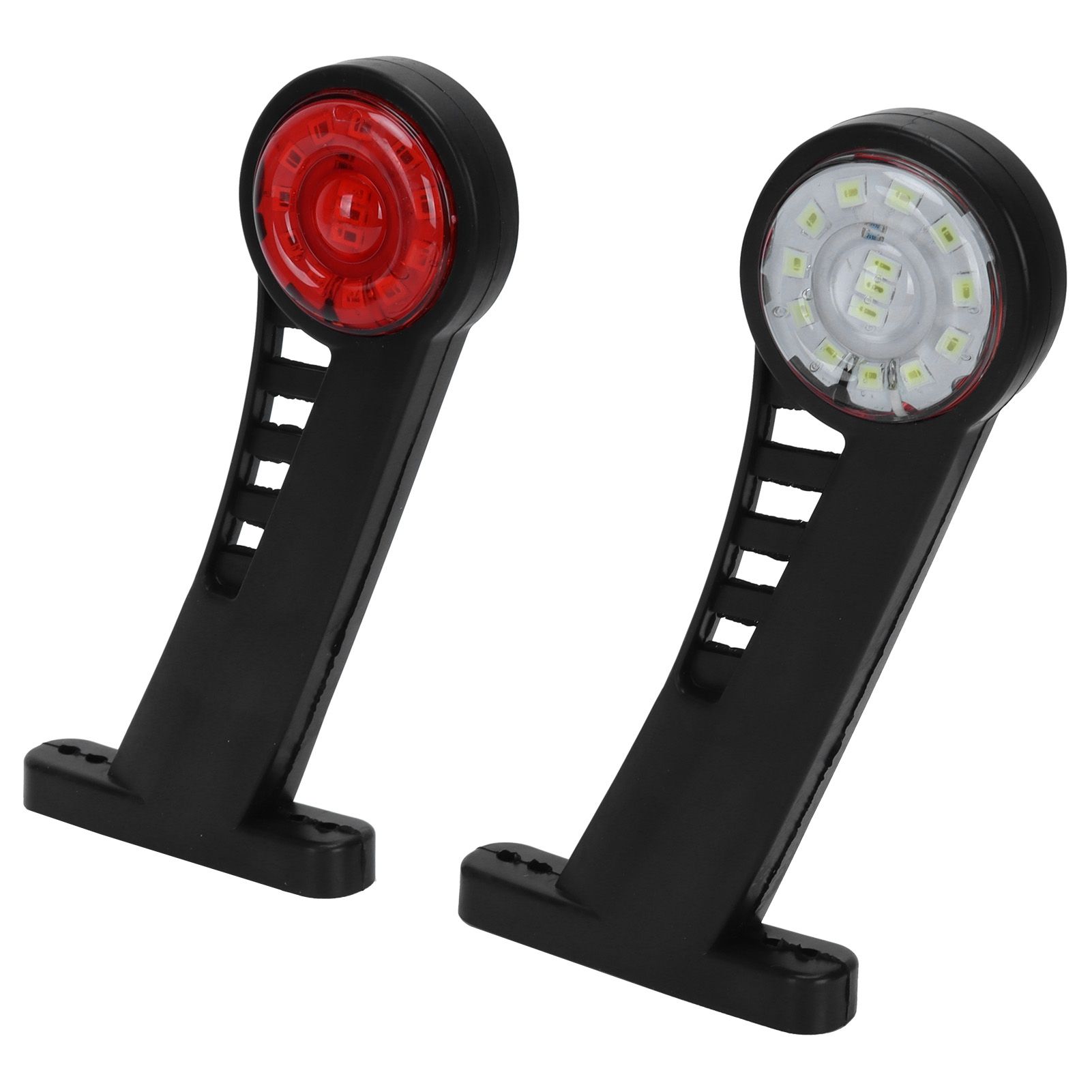 2PCS Dual Color 28LED Truck Side Marker Lamp 24V Warning Signal Light Car Trailer Taillight - Image 4