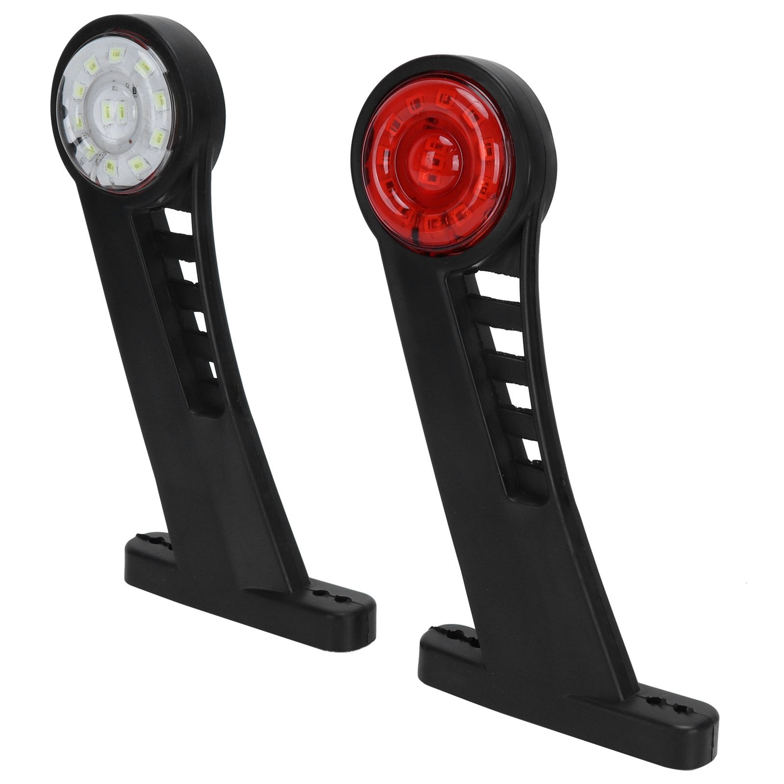 2PCS Dual Color 28LED Truck Side Marker Lamp 24V Warning Signal Light Car Trailer Taillight - Image 5