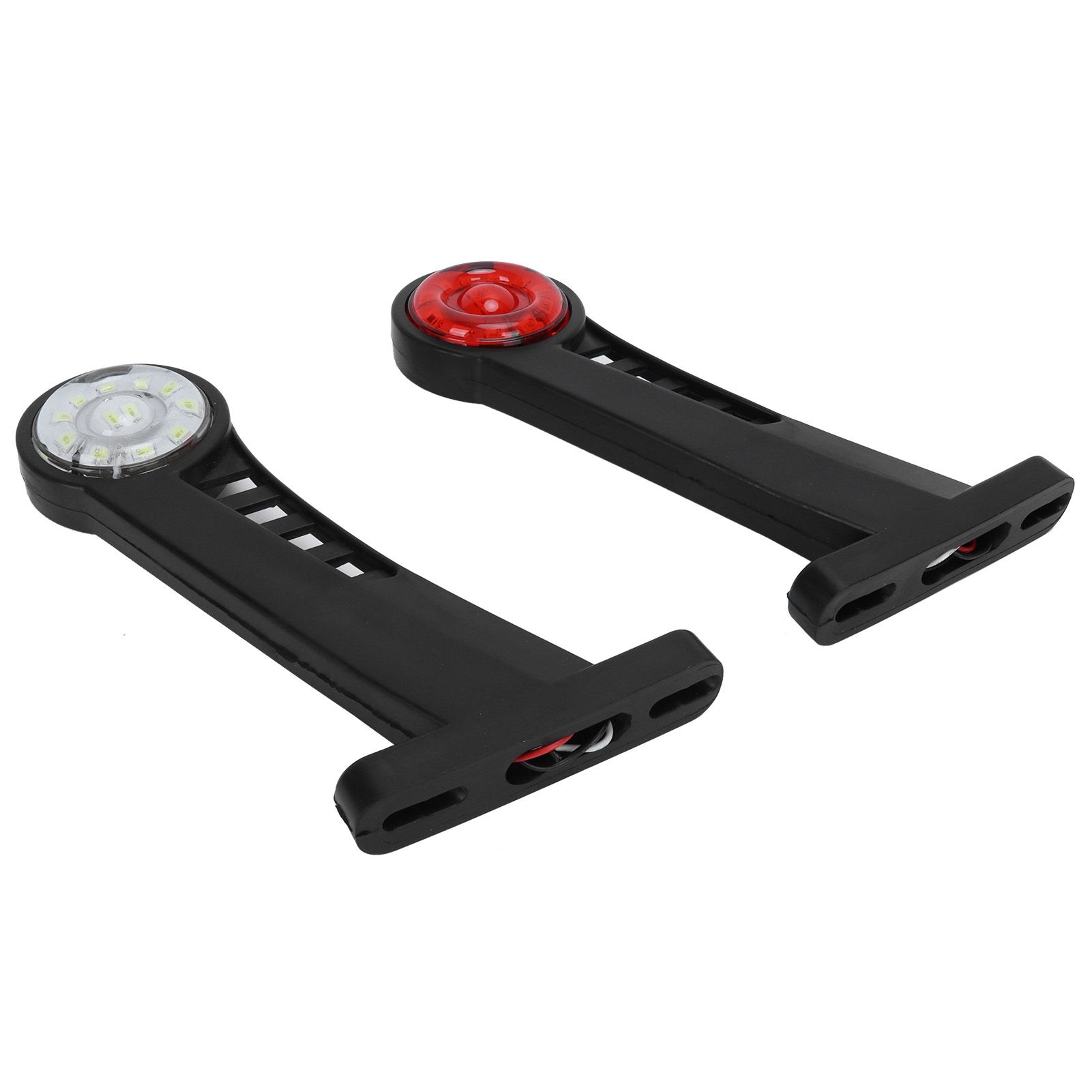 2PCS Dual Color 28LED Truck Side Marker Lamp 24V Warning Signal Light Car Trailer Taillight - Image 7