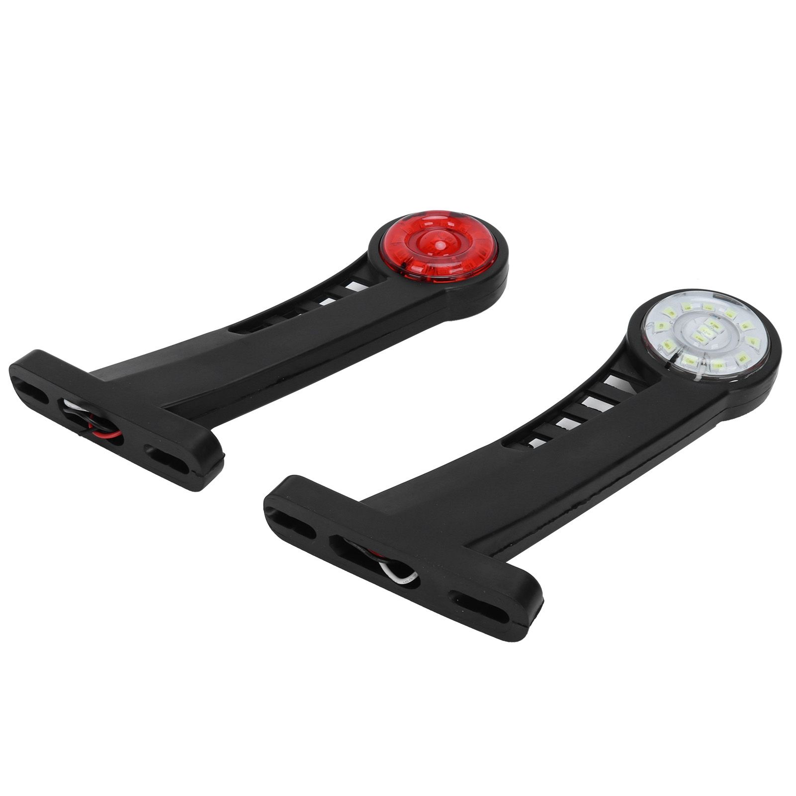 2PCS Dual Color 28LED Truck Side Marker Lamp 24V Warning Signal Light Car Trailer Taillight - Image 8