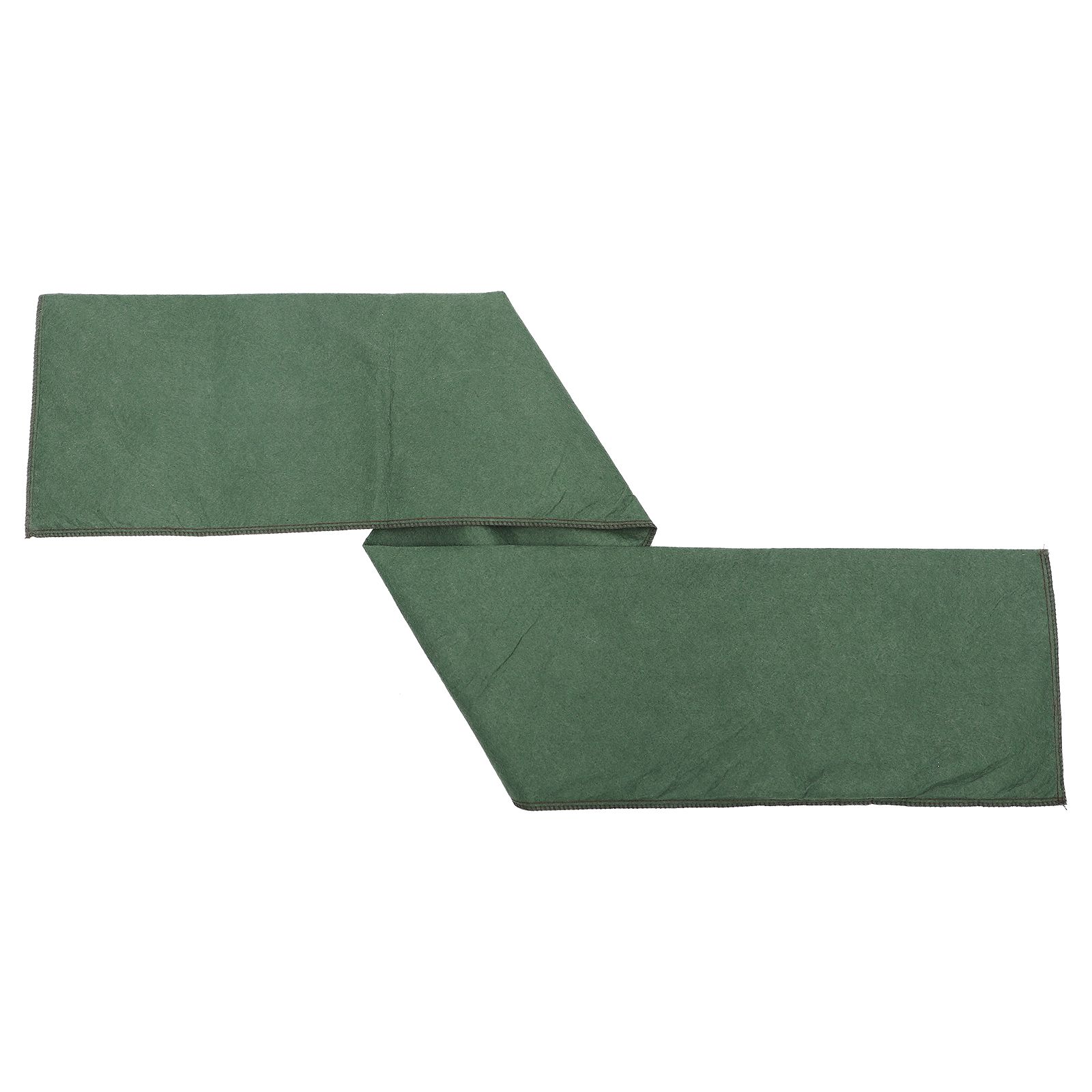 5PCS Water Activated Flood Barriers Non Woven Fabric Reusable Sandless Water Barrier Flood Bag for Rainy Season Green - Image 2