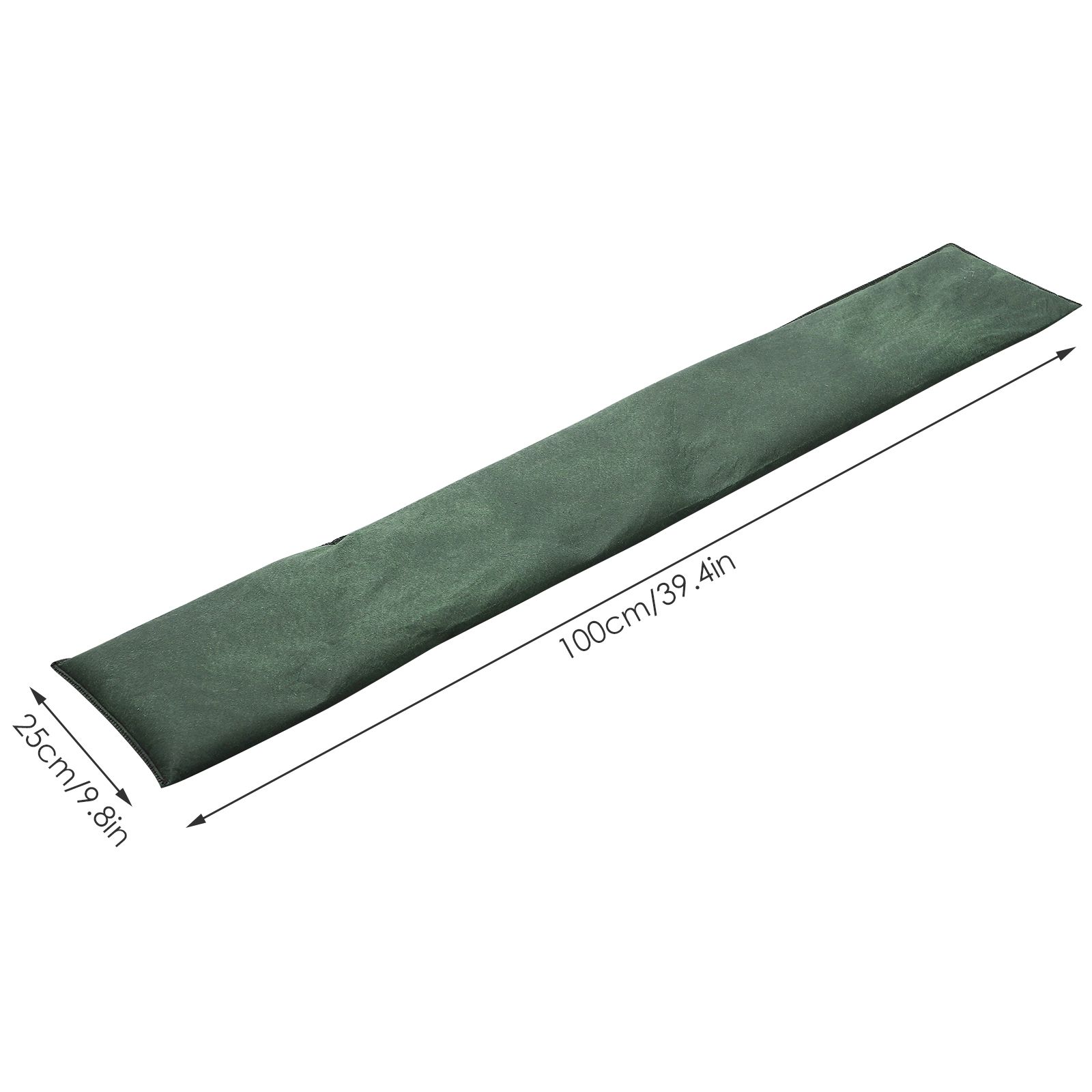 5PCS Water Activated Flood Barriers Non Woven Fabric Reusable Sandless Water Barrier Flood Bag for Rainy Season Green - Image 4