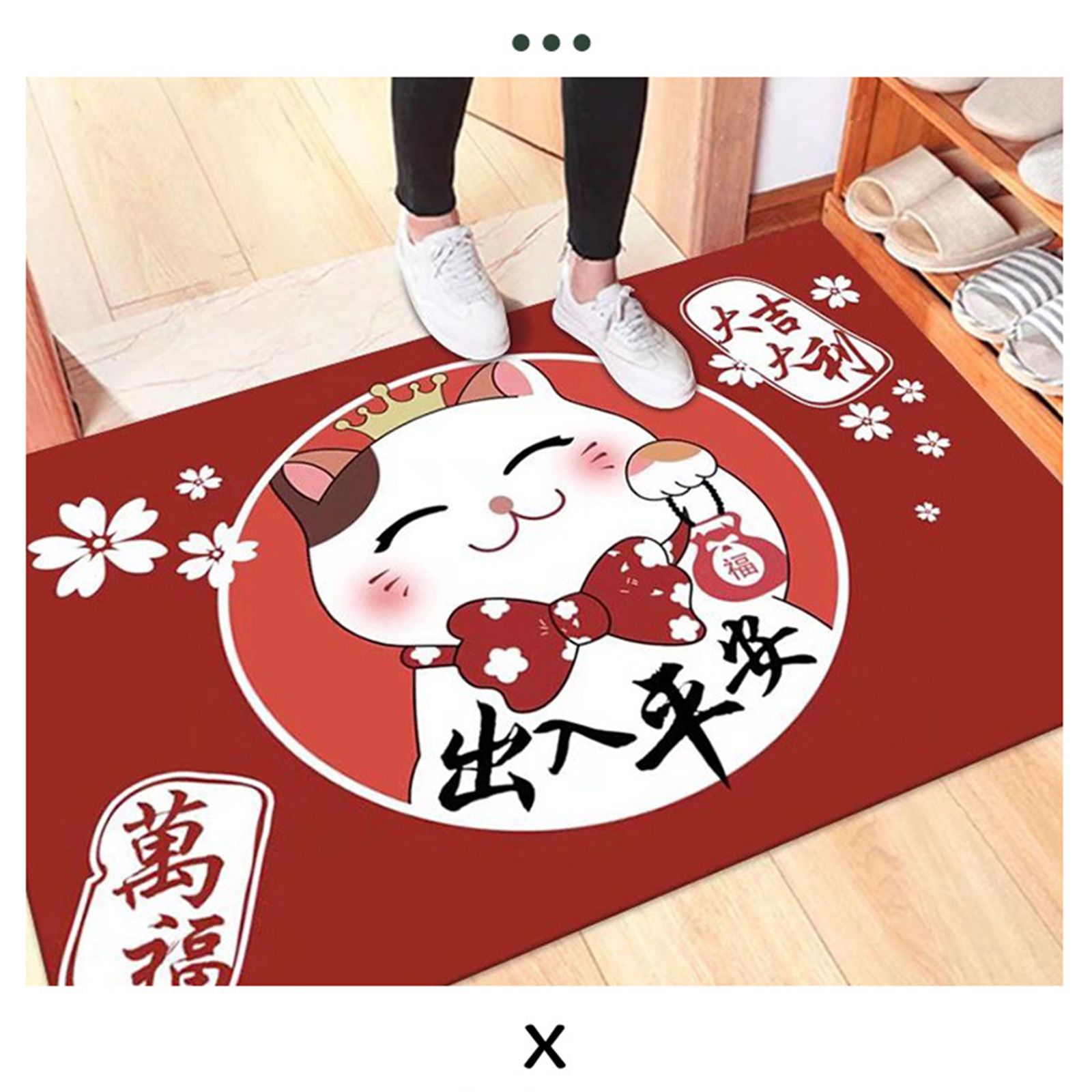 Kitchen Mat Floor Mat Rug Doormat 60x90cm Home Decoration Cat Pattern for Office Hotel - Image 5