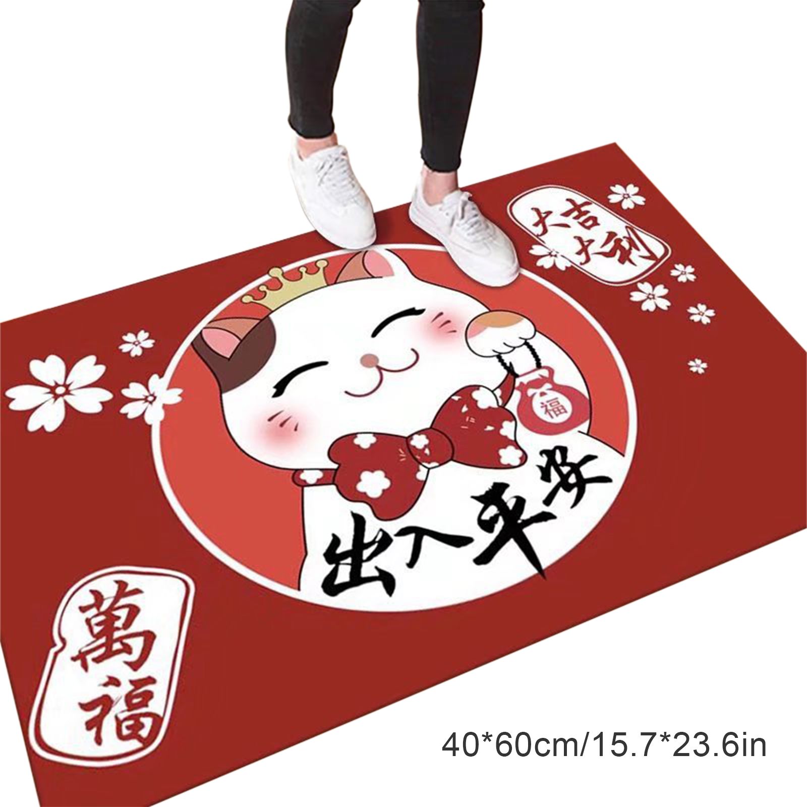 Kitchen Mat Floor Mat Rug Doormat 60x90cm Home Decoration Cat Pattern for Office Hotel - Image 8