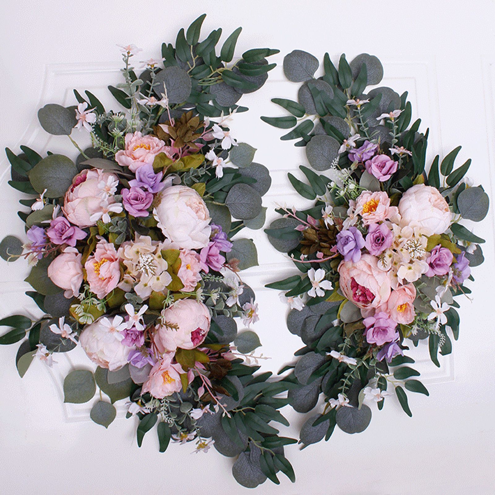 Artificial Wedding Arch Flowers Fake Faux Arch Flowers Decoration - Image 5